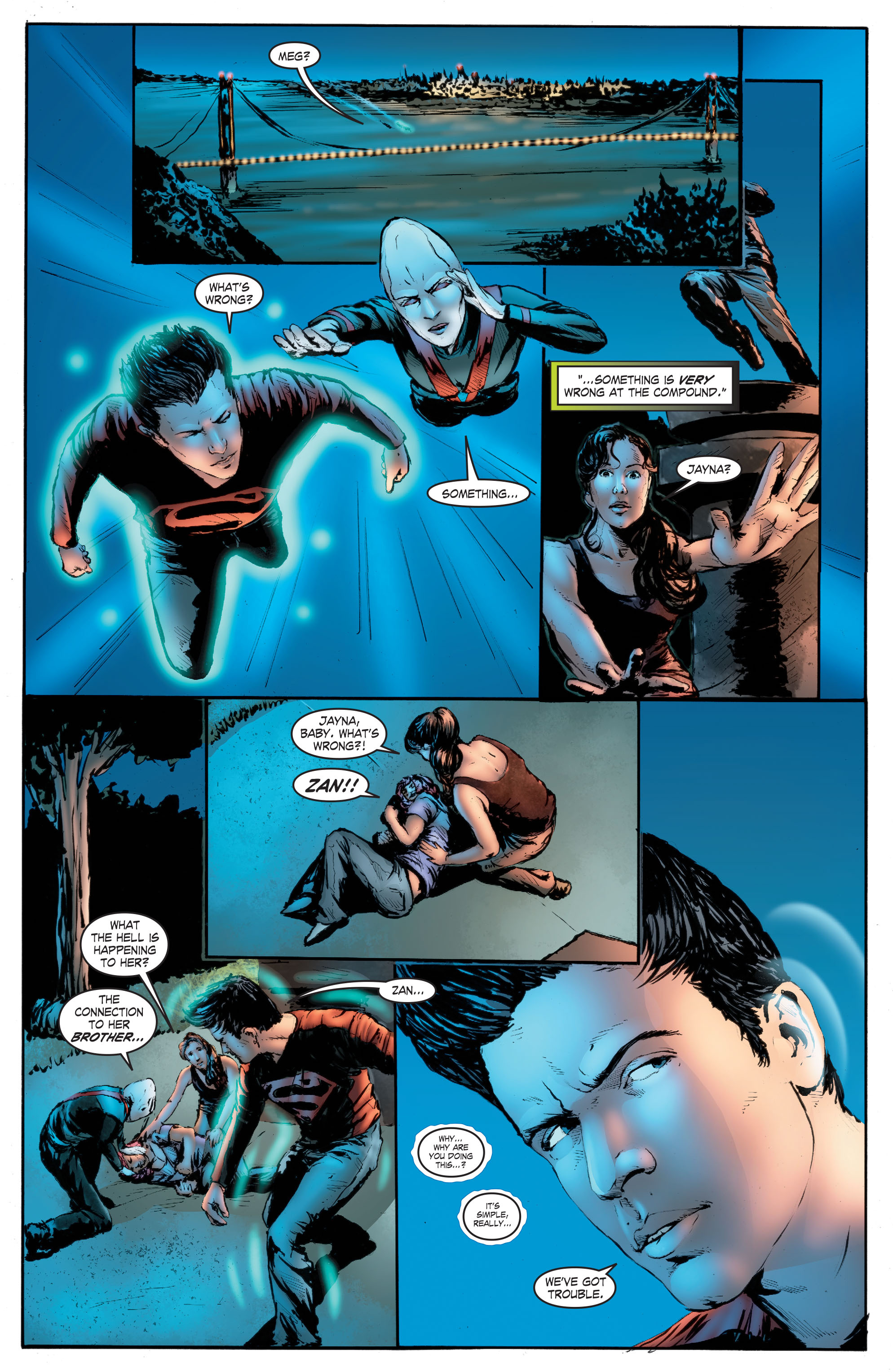Read online Smallville Season 11 [II] comic -  Issue # TPB 7 - 154