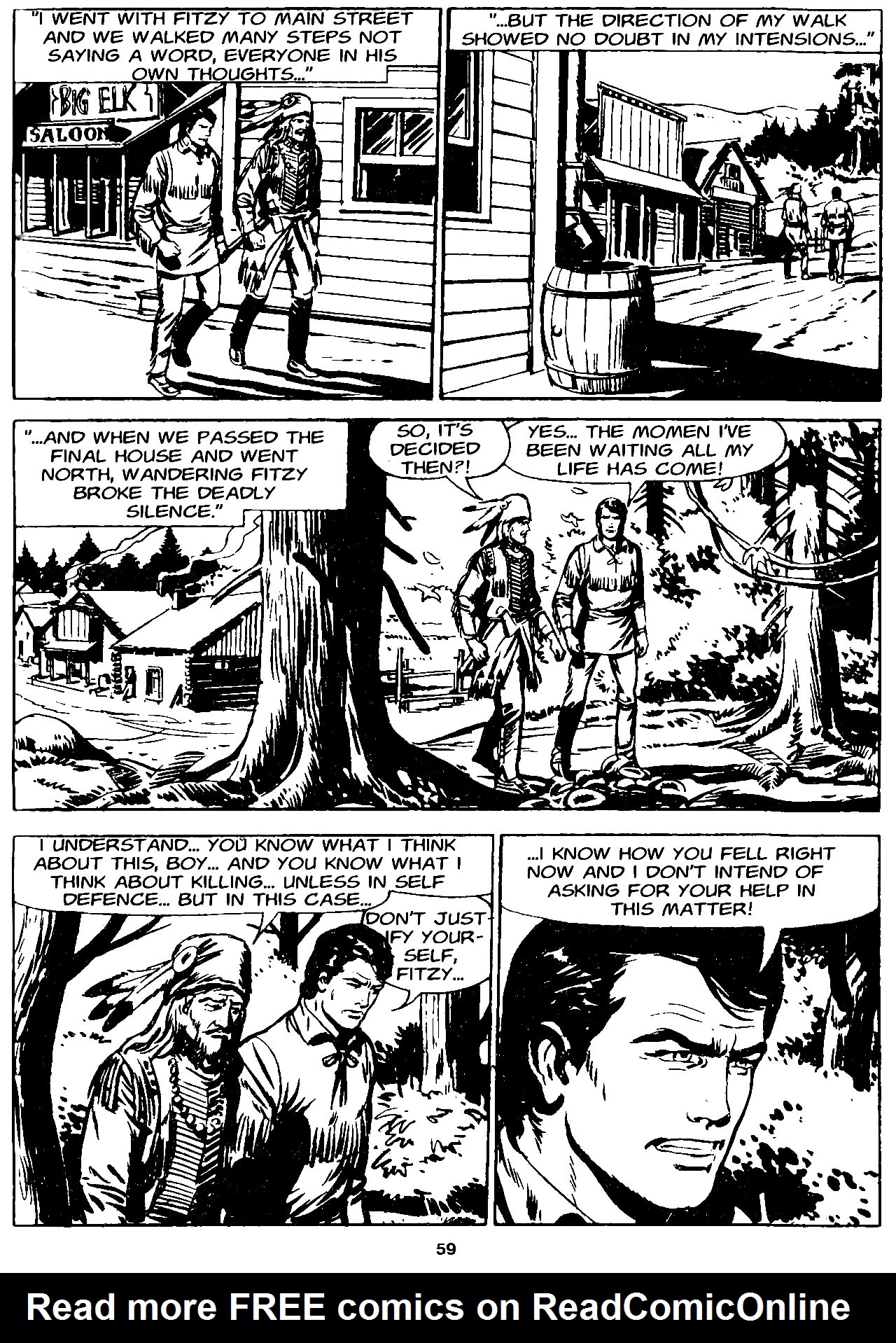 Read online Zenith gigante - Zagor gigante comic -  Issue #1 - 61