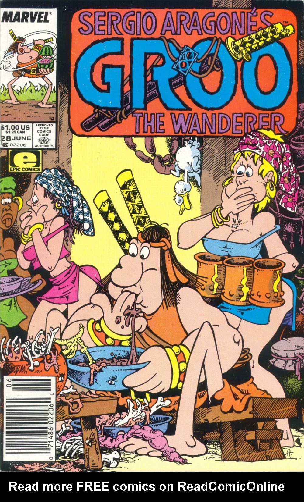 Read online Sergio Aragonés Groo the Wanderer comic -  Issue #28 - 1
