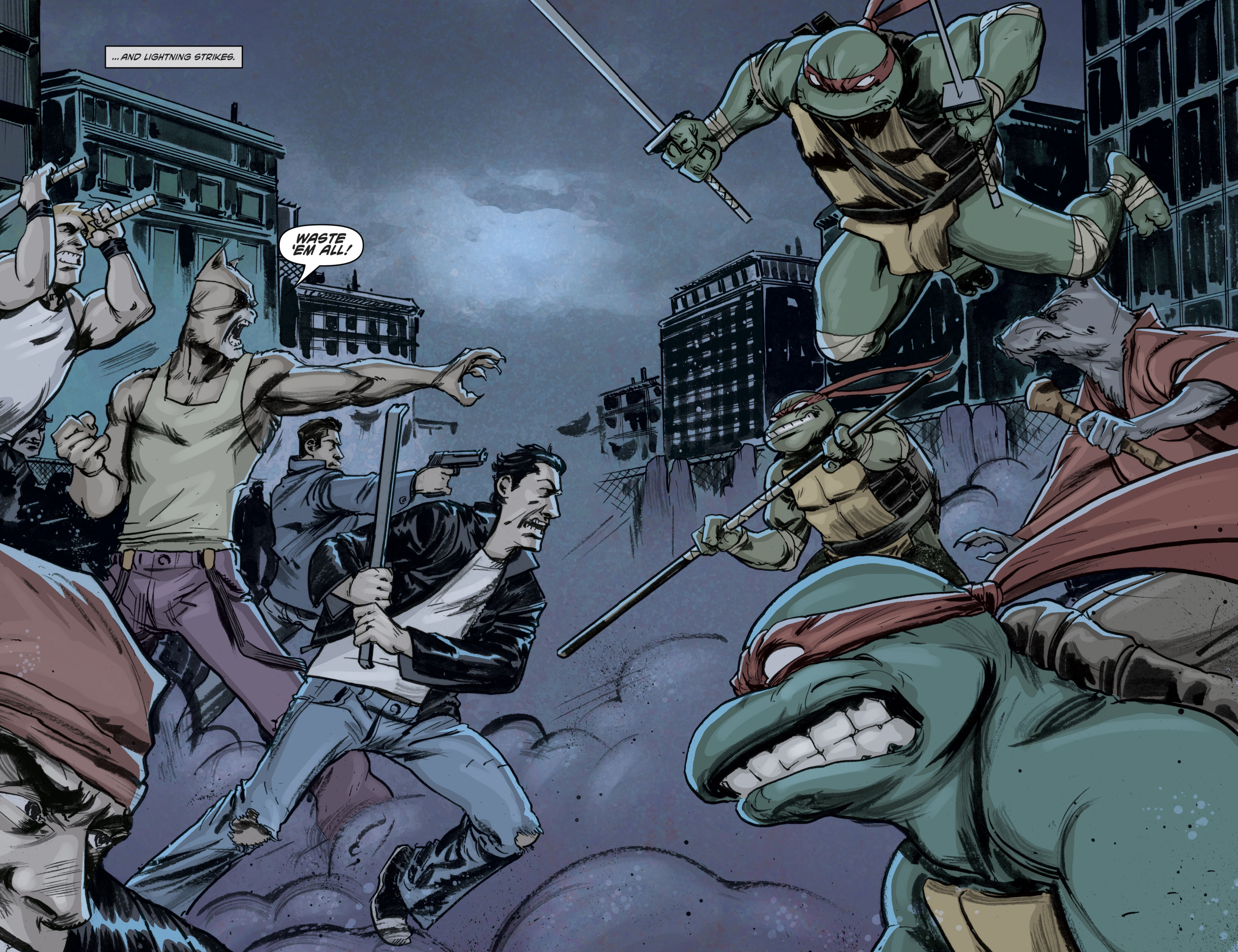 Read online Teenage Mutant Ninja Turtles (2011) comic -  Issue #1 - 7