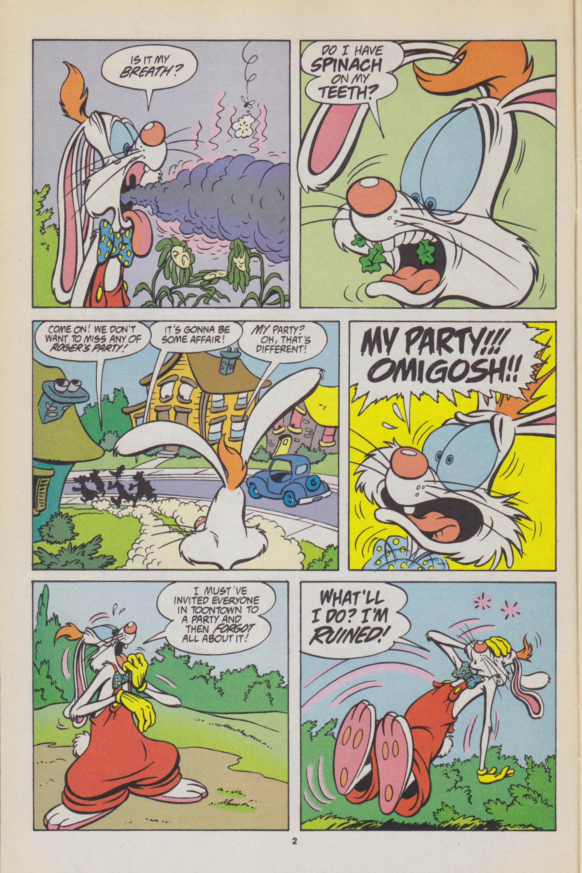 Read online Roger Rabbit's Toontown comic -  Issue #5 - 4