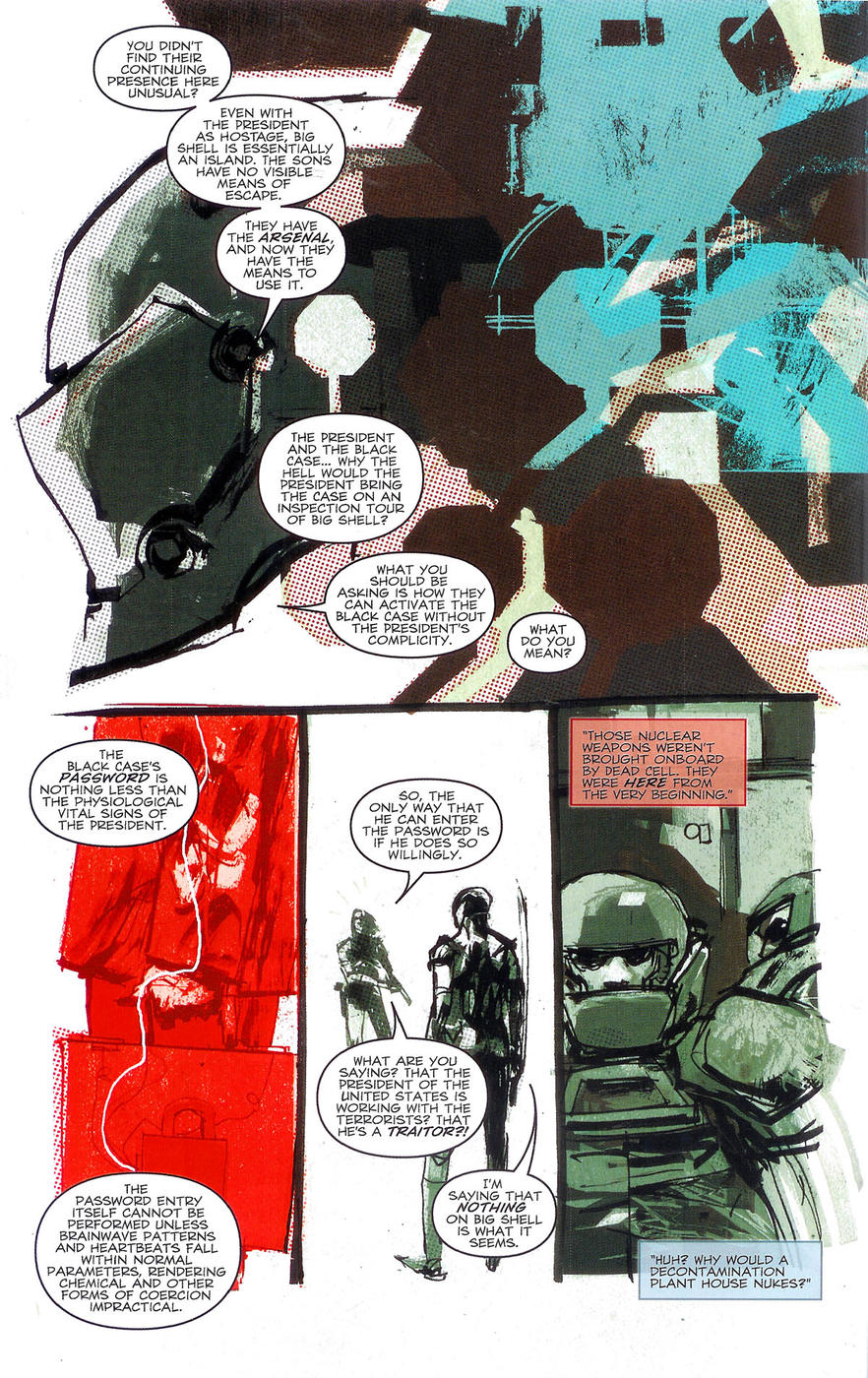 Read online Metal Gear Solid: Sons of Liberty comic -  Issue #4 - 17