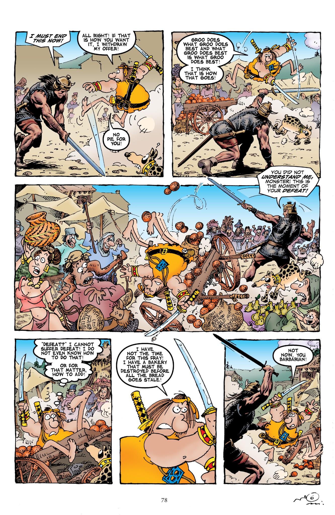 Read online Groo vs. Conan comic -  Issue # TPB - 80