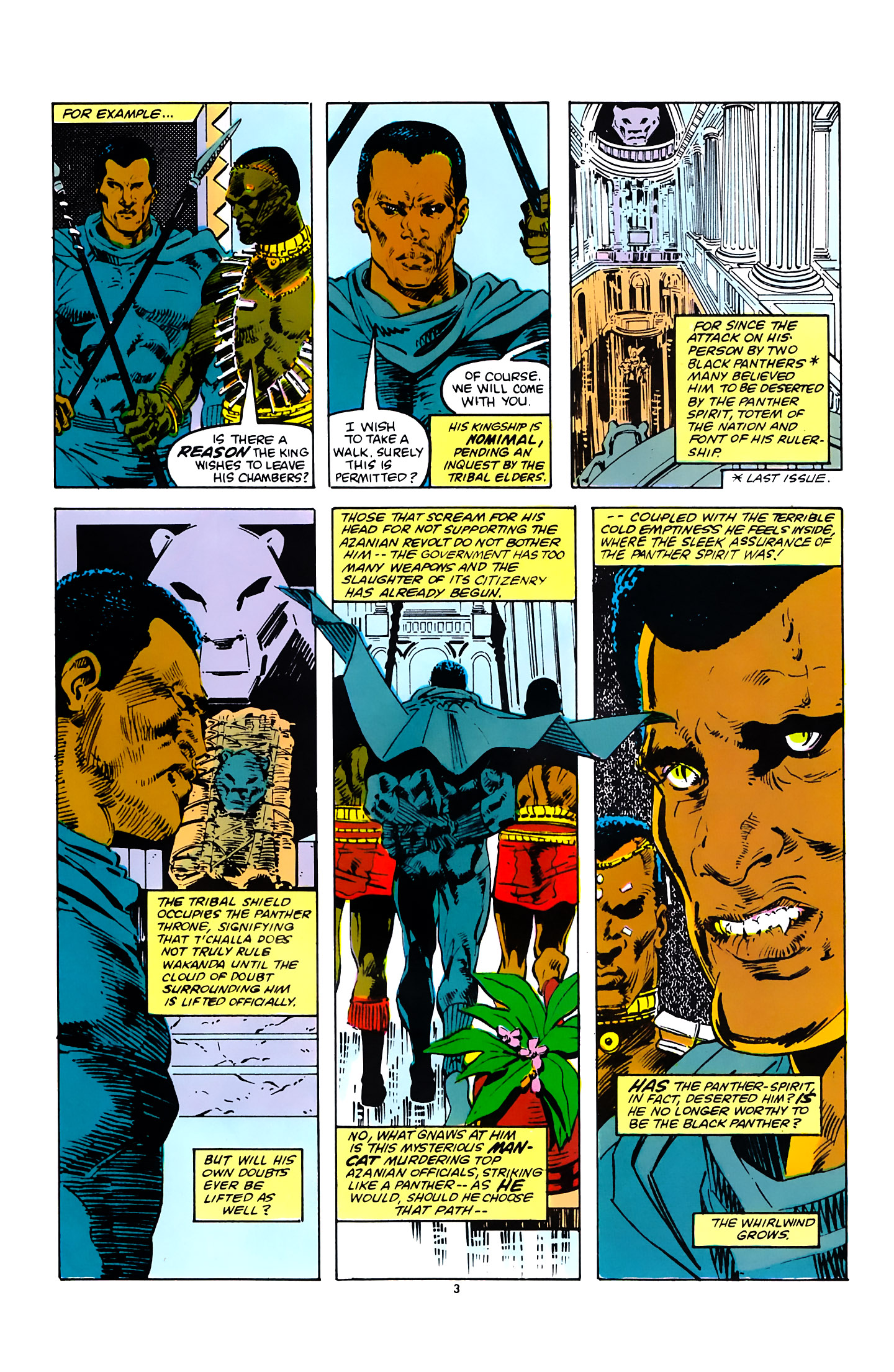 Read online Black Panther (1988) comic -  Issue #2 - 4