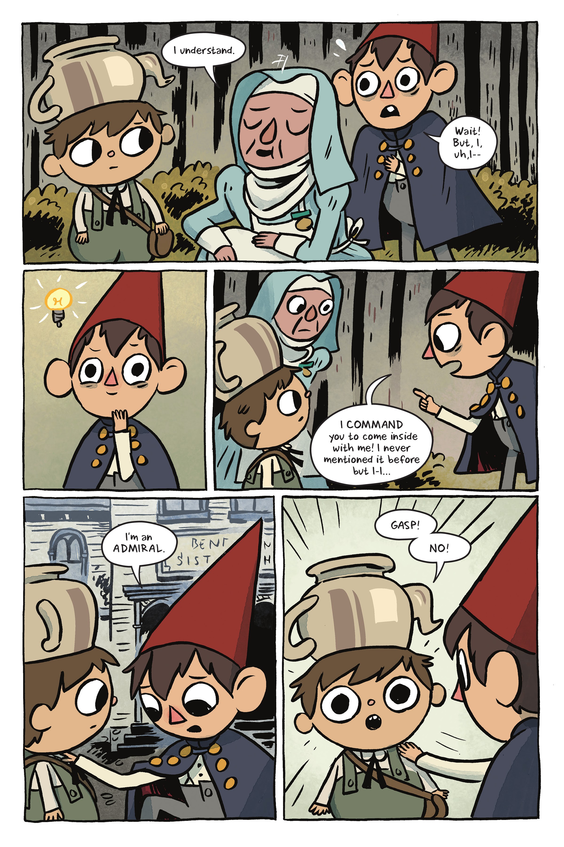 Read online Over the Garden Wall: Benevolent Sisters of Charity comic -  Issue # TPB - 44