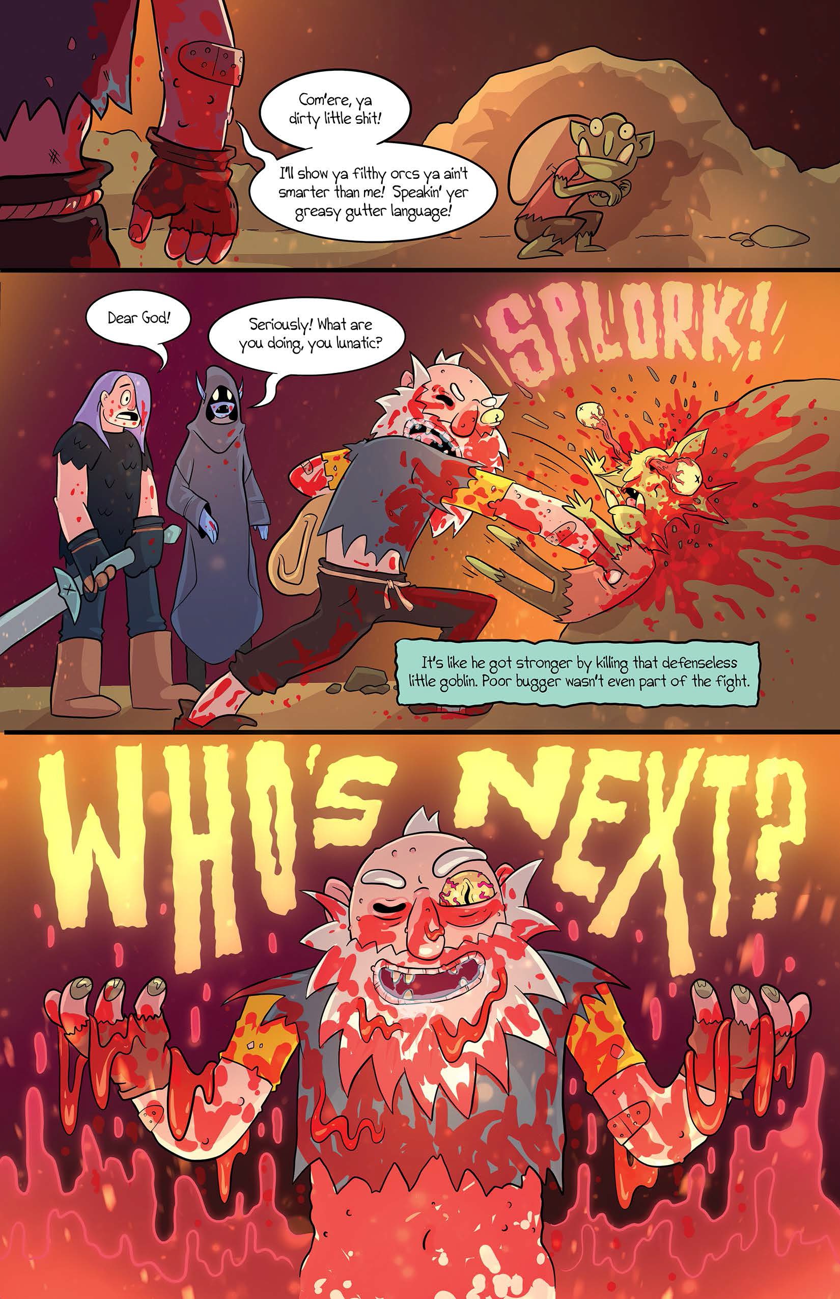 Read online MurderHobo! - Broken, Beaten,   Buggered comic -  Issue # Full - 12