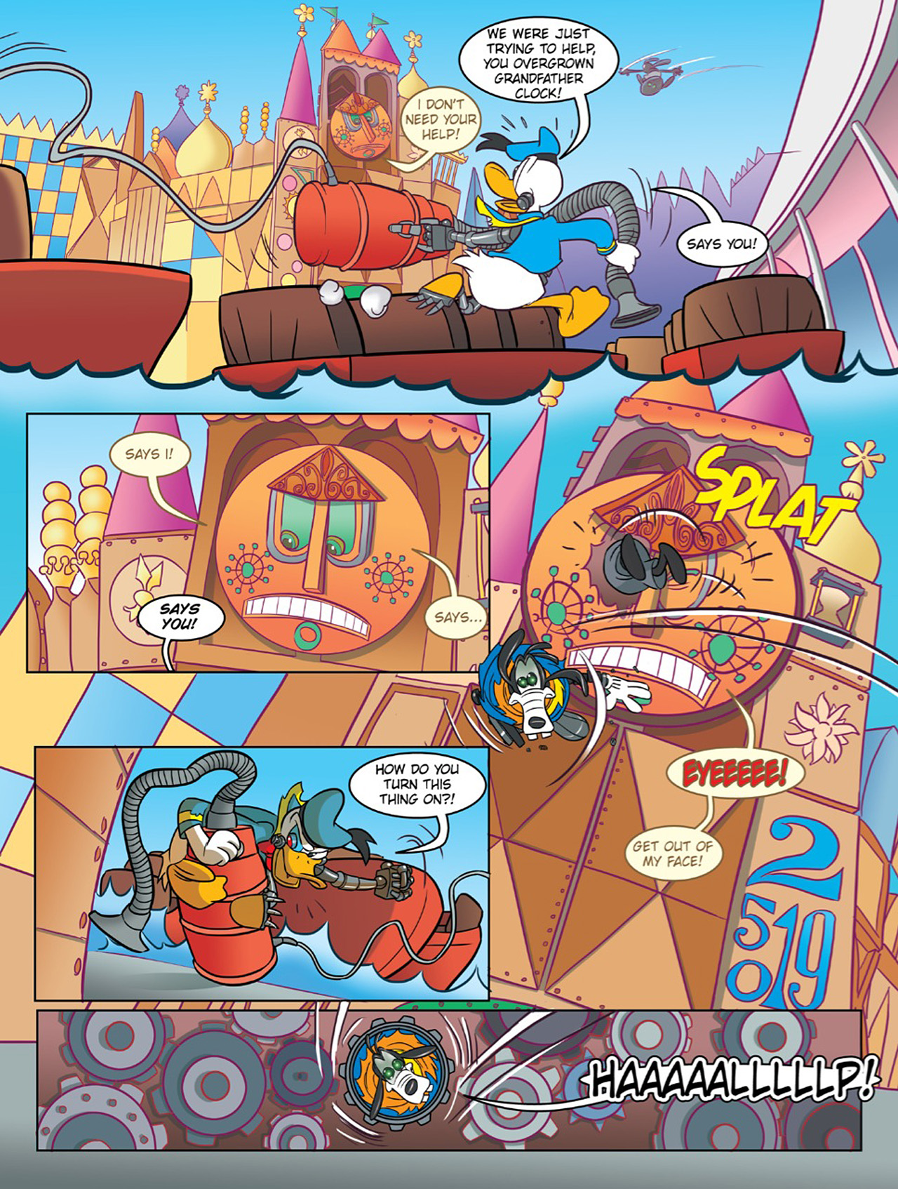 Read online Epic Mickey: Tales of the Wasteland comic -  Issue # Issue Clocktower Cleaners - 8