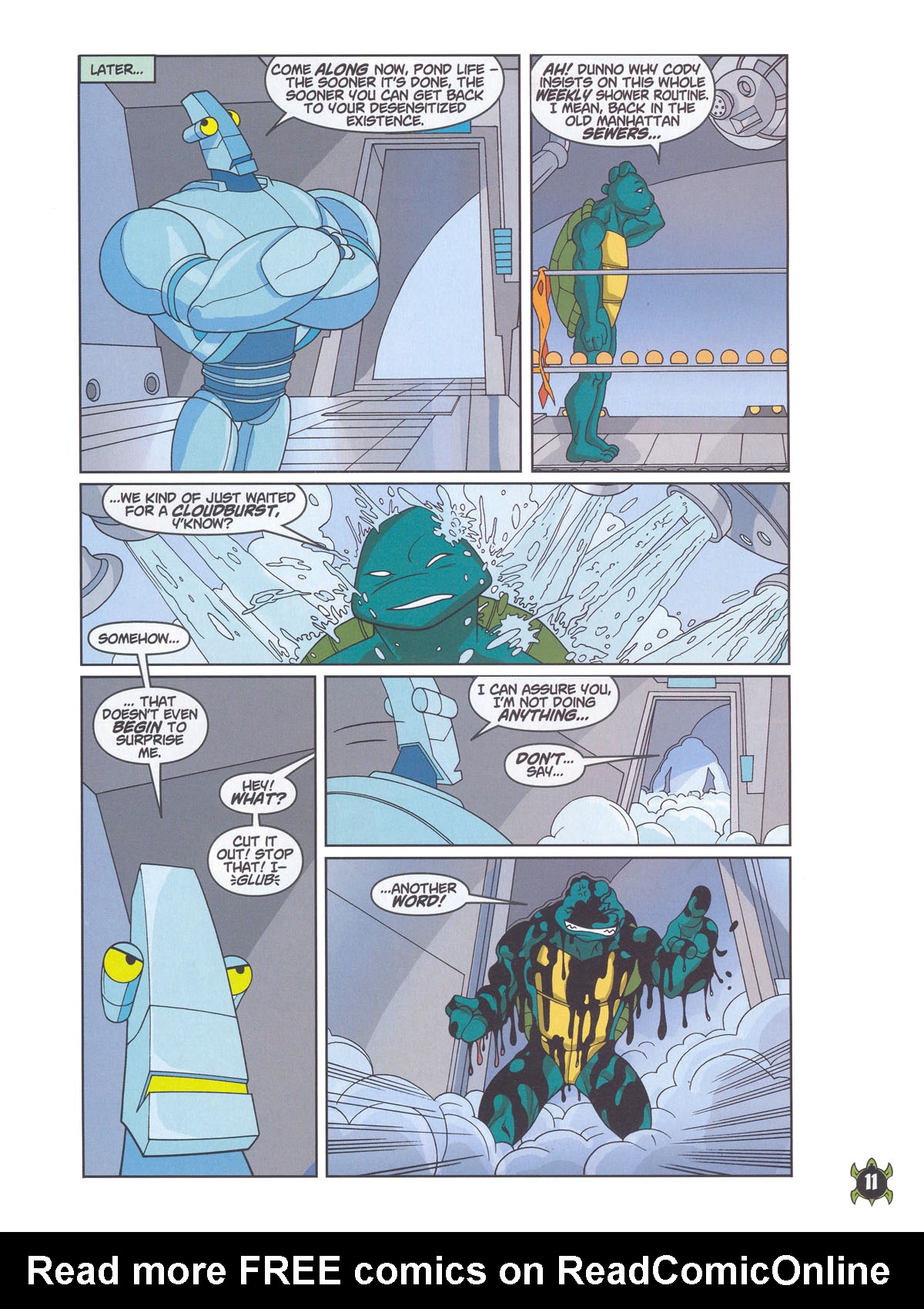 Read online Teenage Mutant Ninja Turtles Comic comic -  Issue #2 - 9