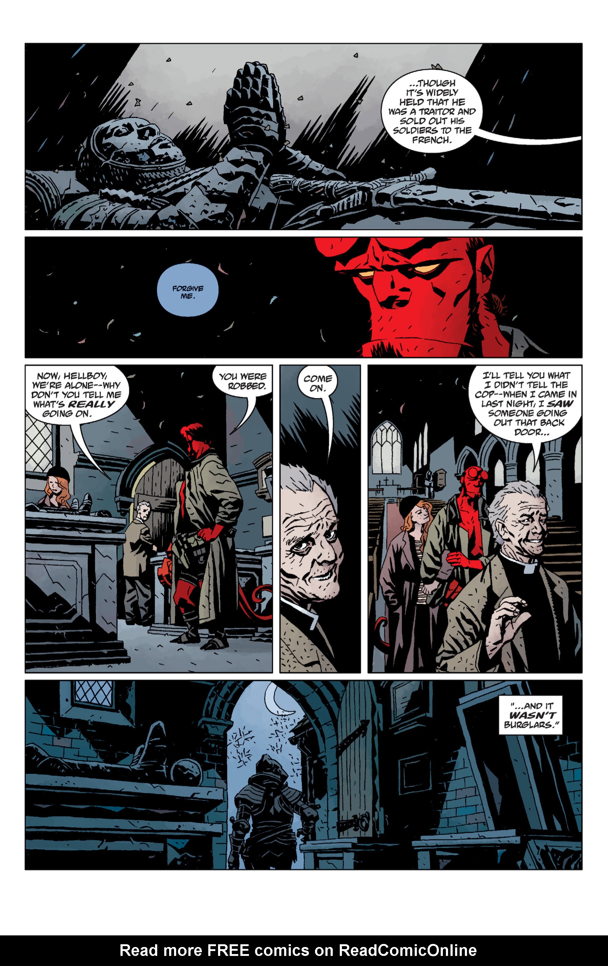 Read online Hellboy comic -  Issue #12 - 13