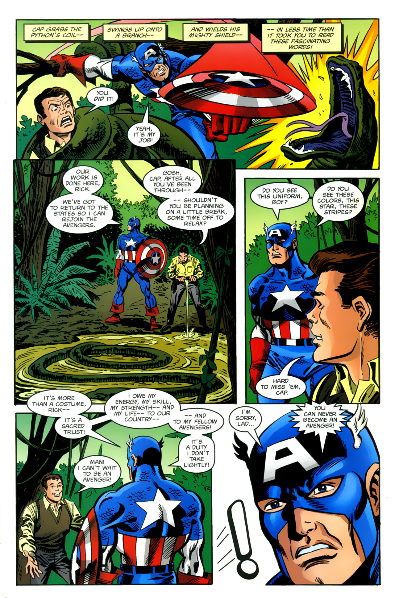 Read online Marvel Heroes & Legends (1997) comic -  Issue # Full - 8