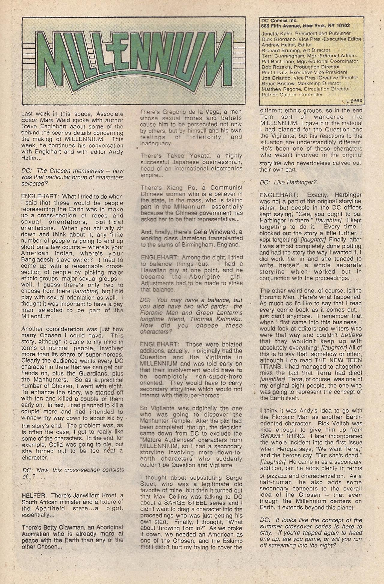 Read online Millennium comic -  Issue #6 - 33