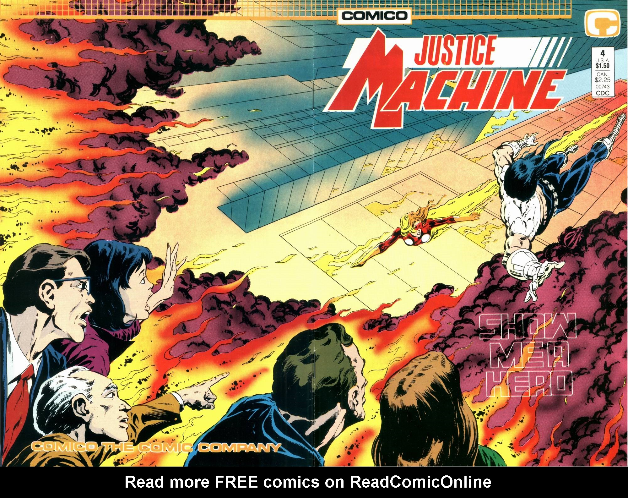 Read online Justice Machine comic -  Issue #4 - 1