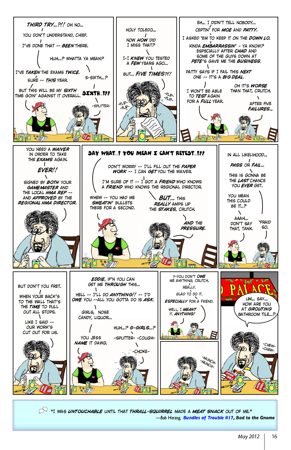 Read online Knights of the Dinner Table comic -  Issue #187 - 18