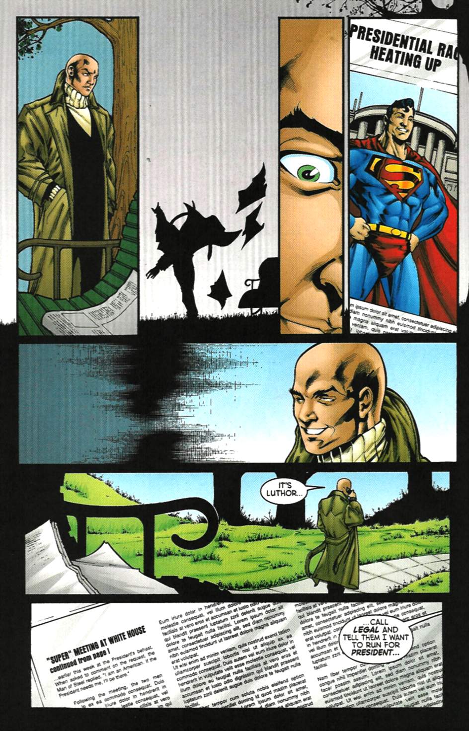 Read online Secret Files President Luthor comic -  Issue # Full - 8