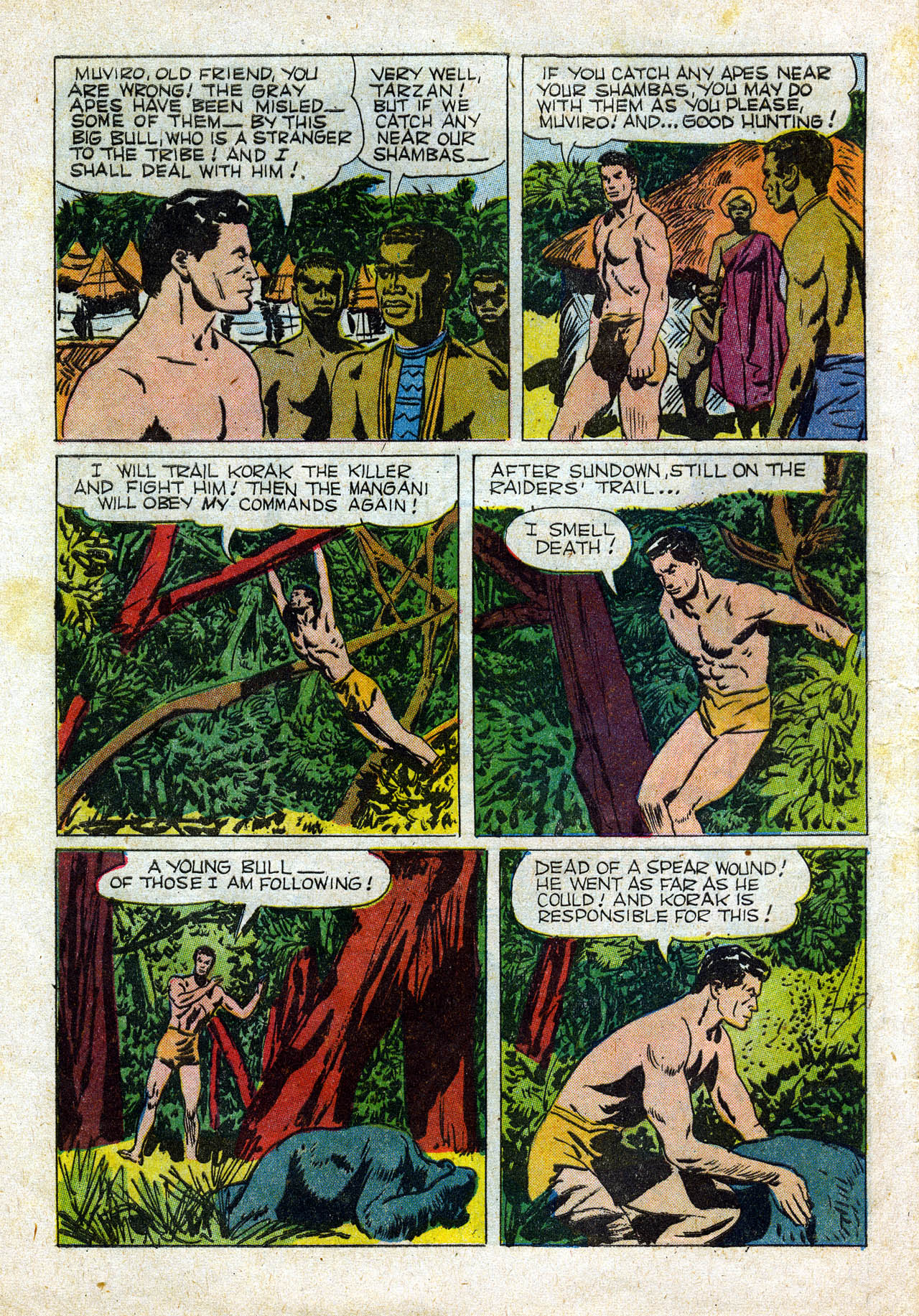 Read online Tarzan (1948) comic -  Issue #117 - 8