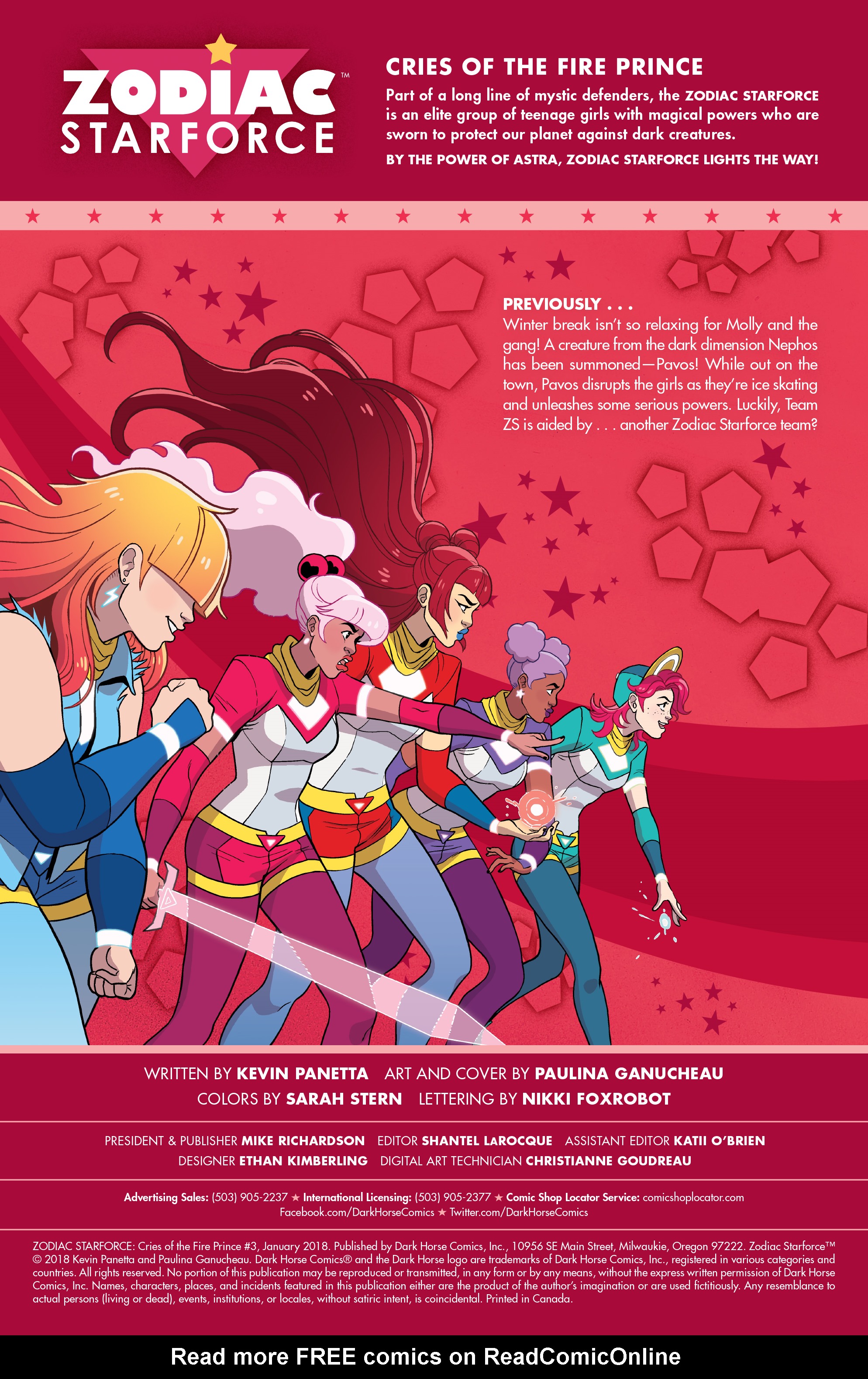 Read online Zodiac Starforce: Cries of the Fire Prince comic -  Issue #3 - 2