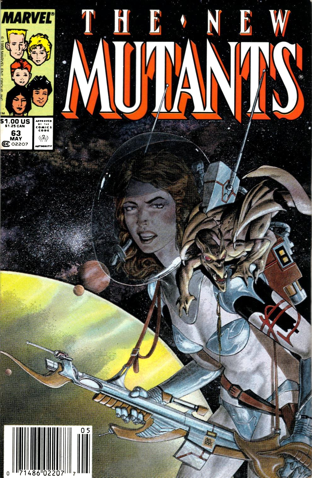 Read online The New Mutants comic -  Issue #63 - 1