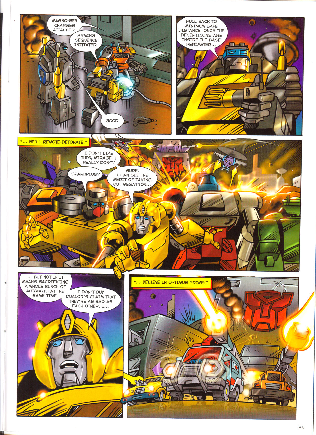 Read online Transformers: Armada (2003) comic -  Issue #9 - 18