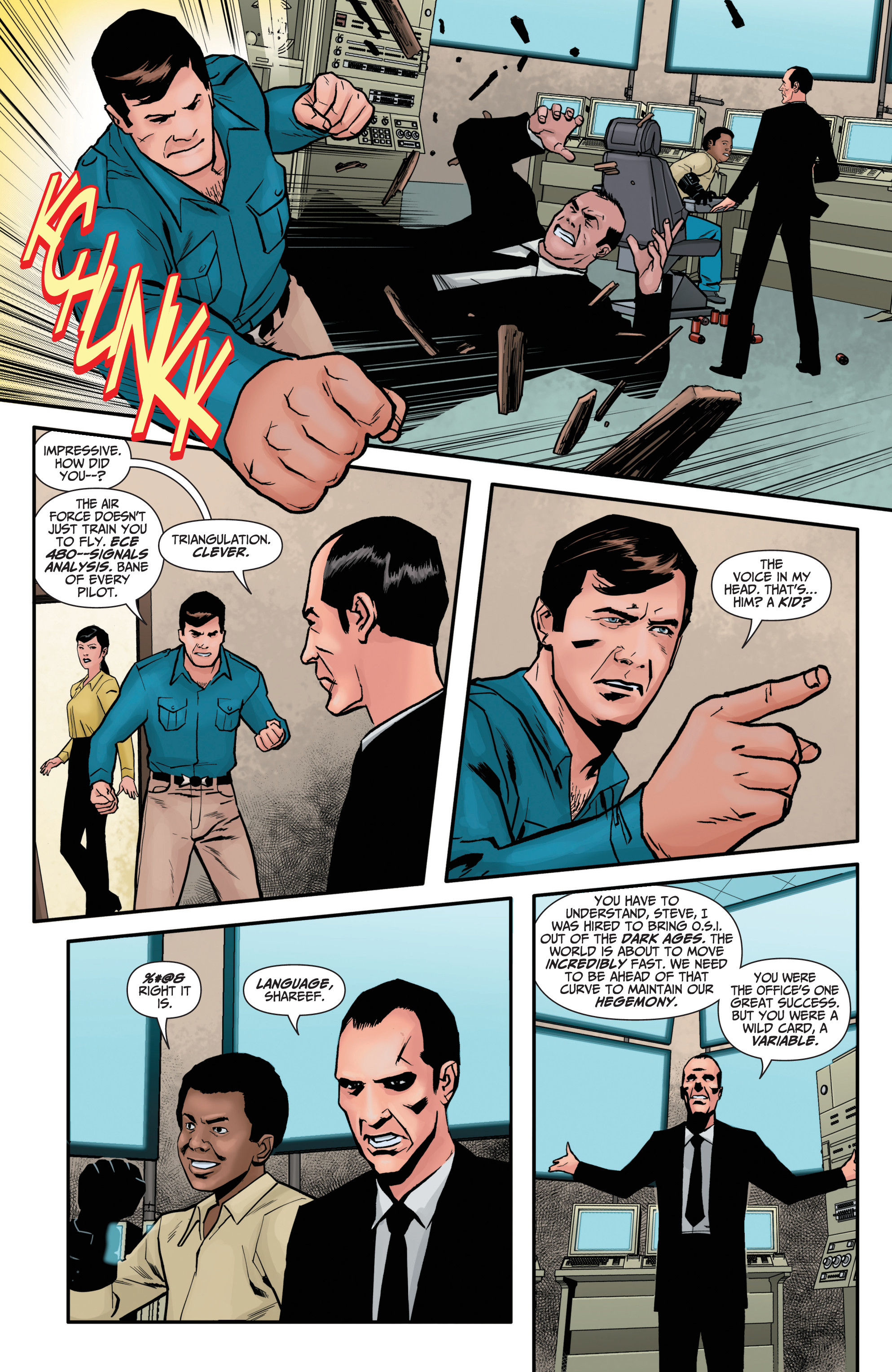 Read online The Six Million Dollar Man: Fall of Man comic -  Issue #4 - 14