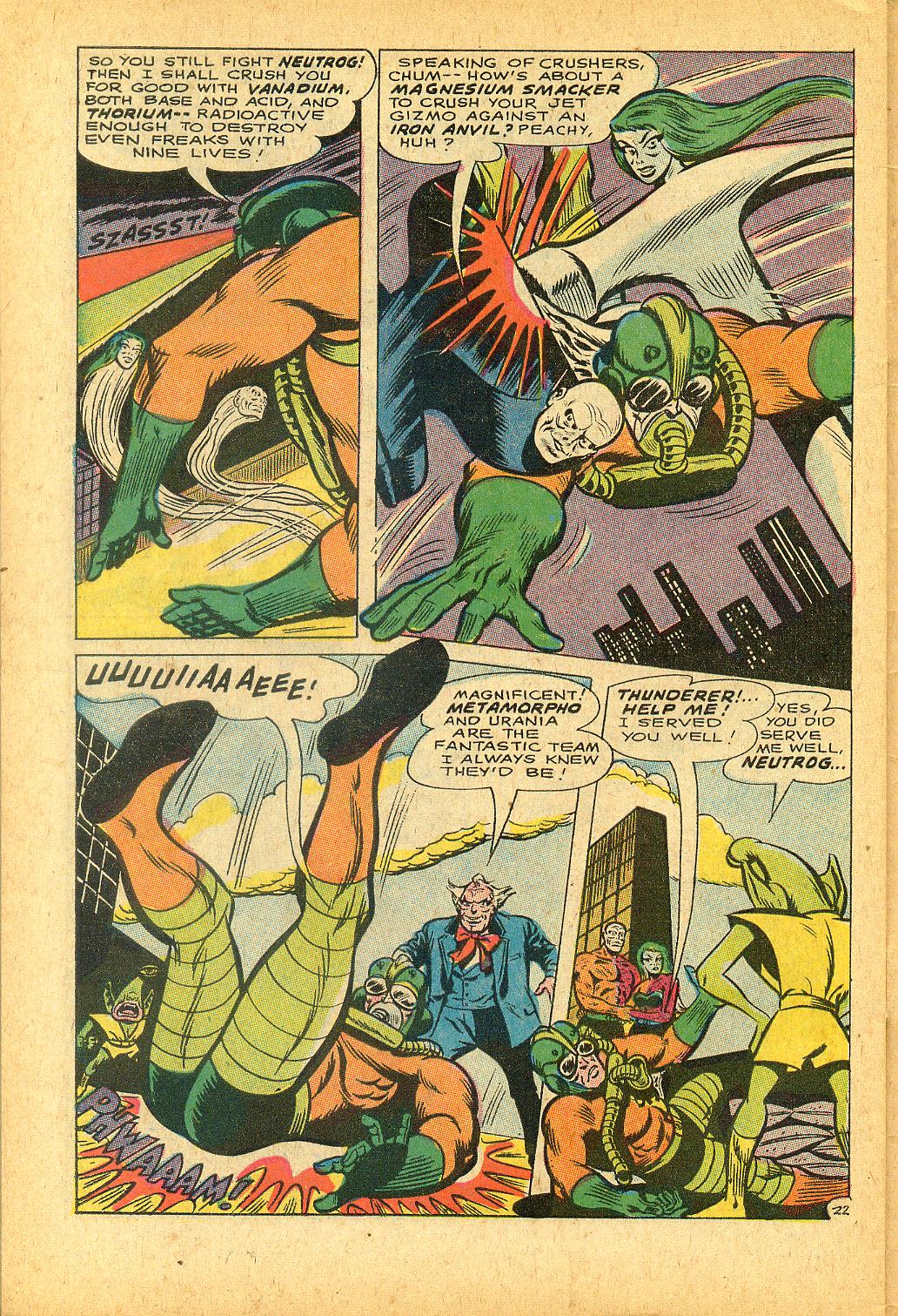 Read online Metamorpho comic -  Issue #14 - 30