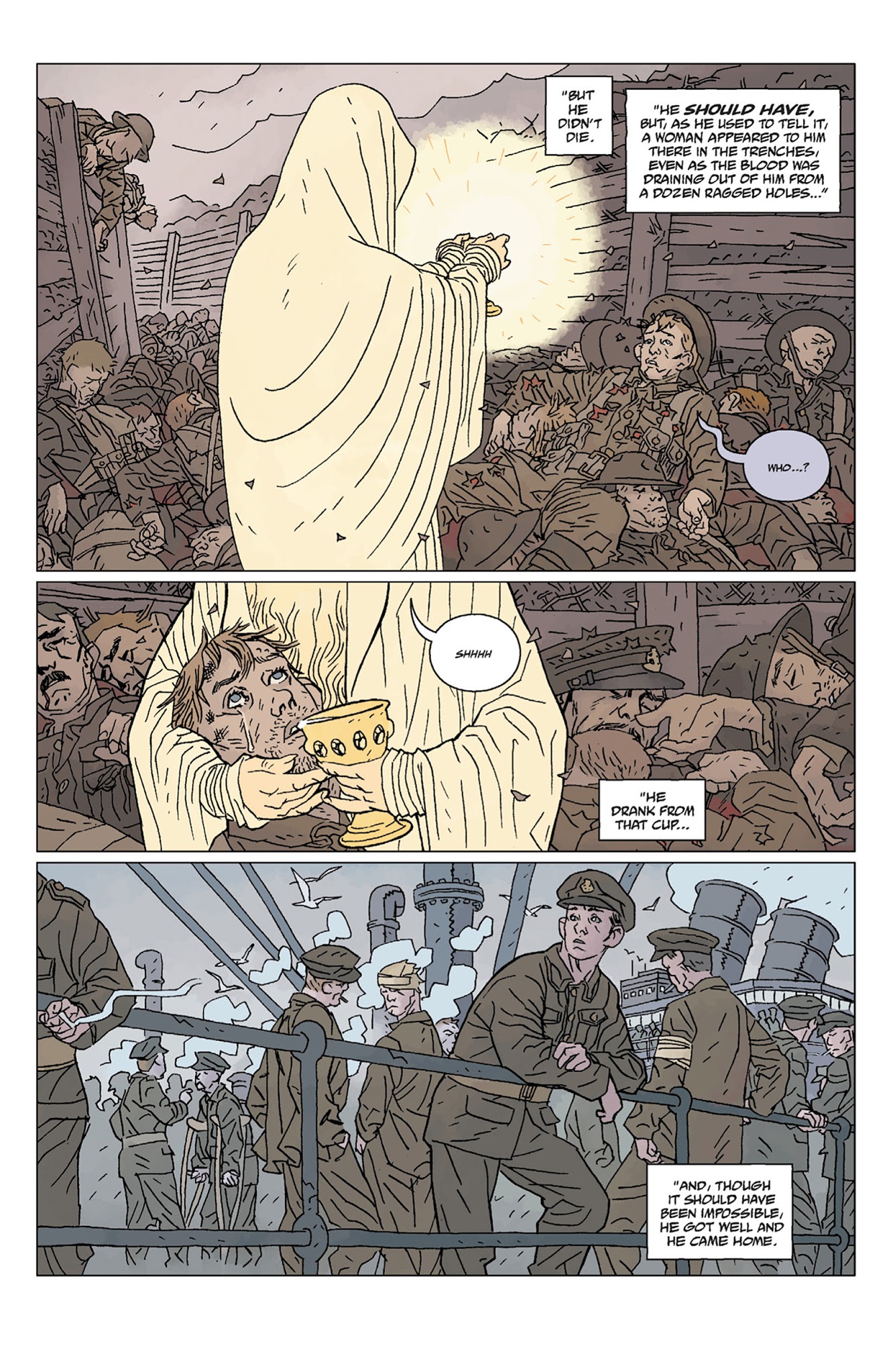 Read online Hellboy: The Storm And The Fury comic -  Issue # TPB - 98