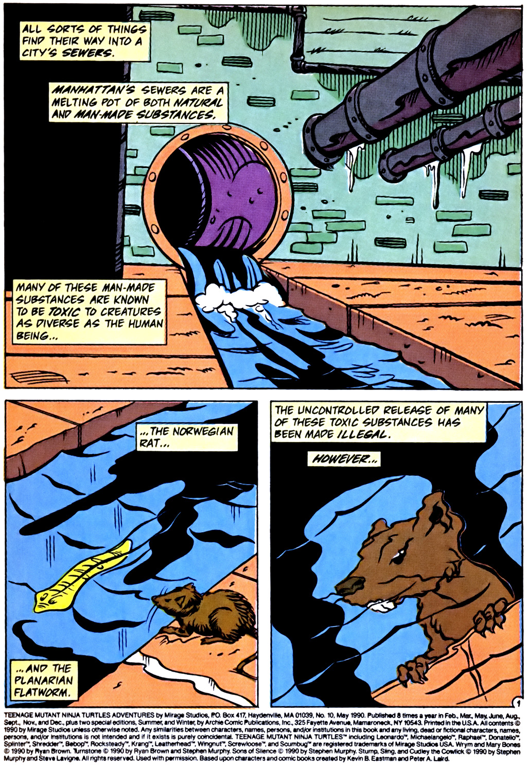 Teenage Mutant Ninja Turtles Adventures (1989) issue 10 - Page 2