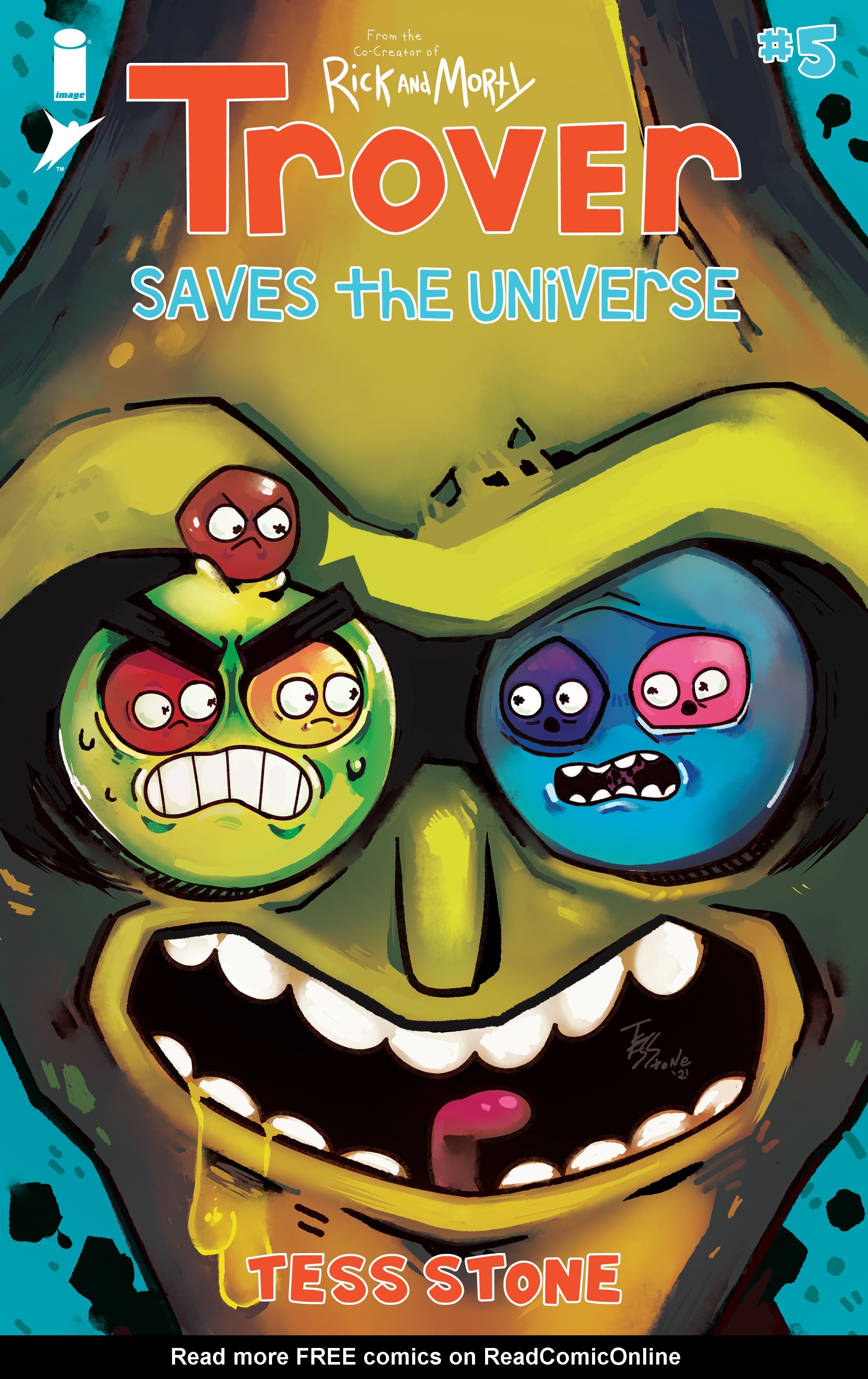 Read online Trover Saves The Universe comic -  Issue #5 - 1
