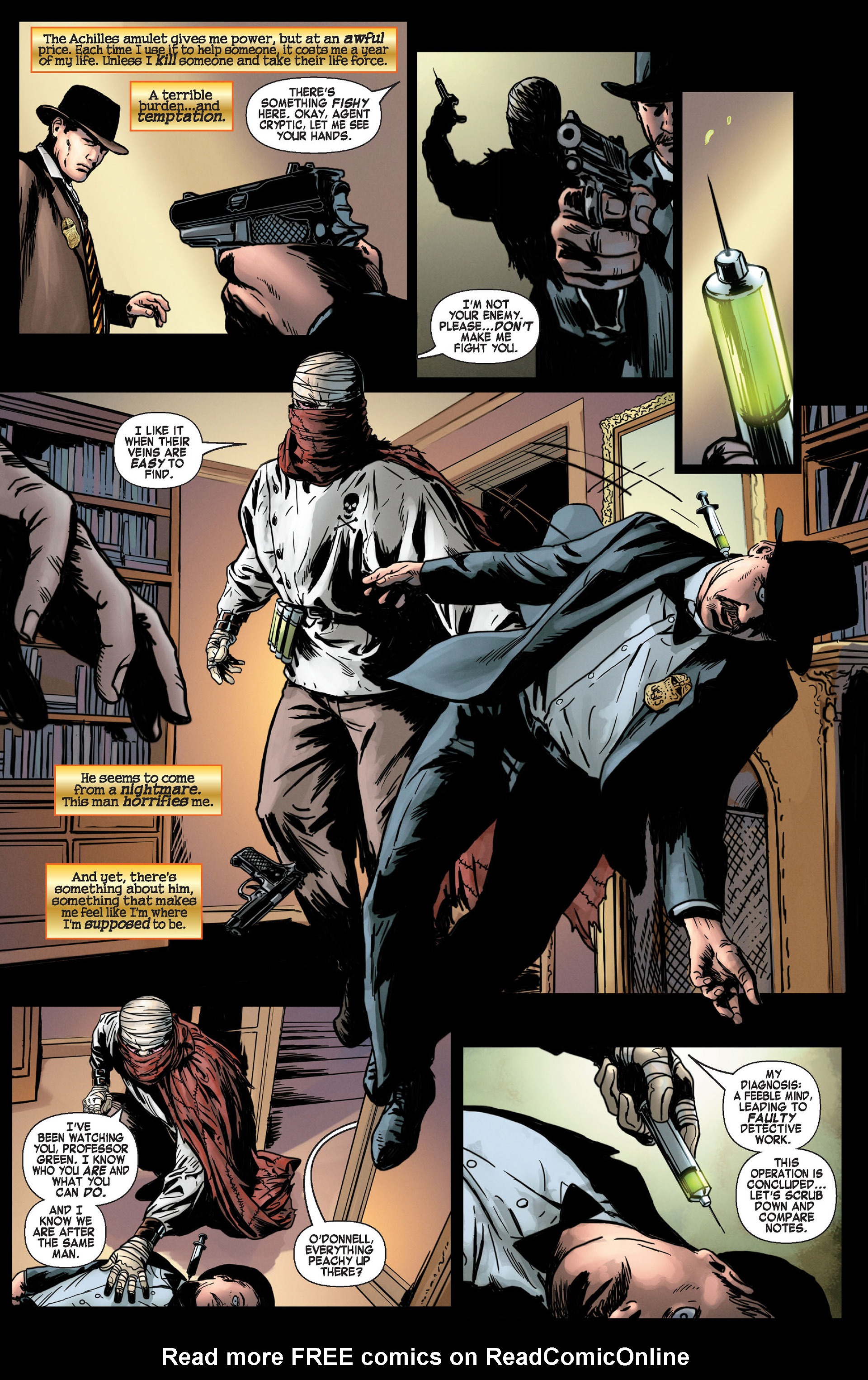 Read online Mystery Men comic -  Issue #4 - 4