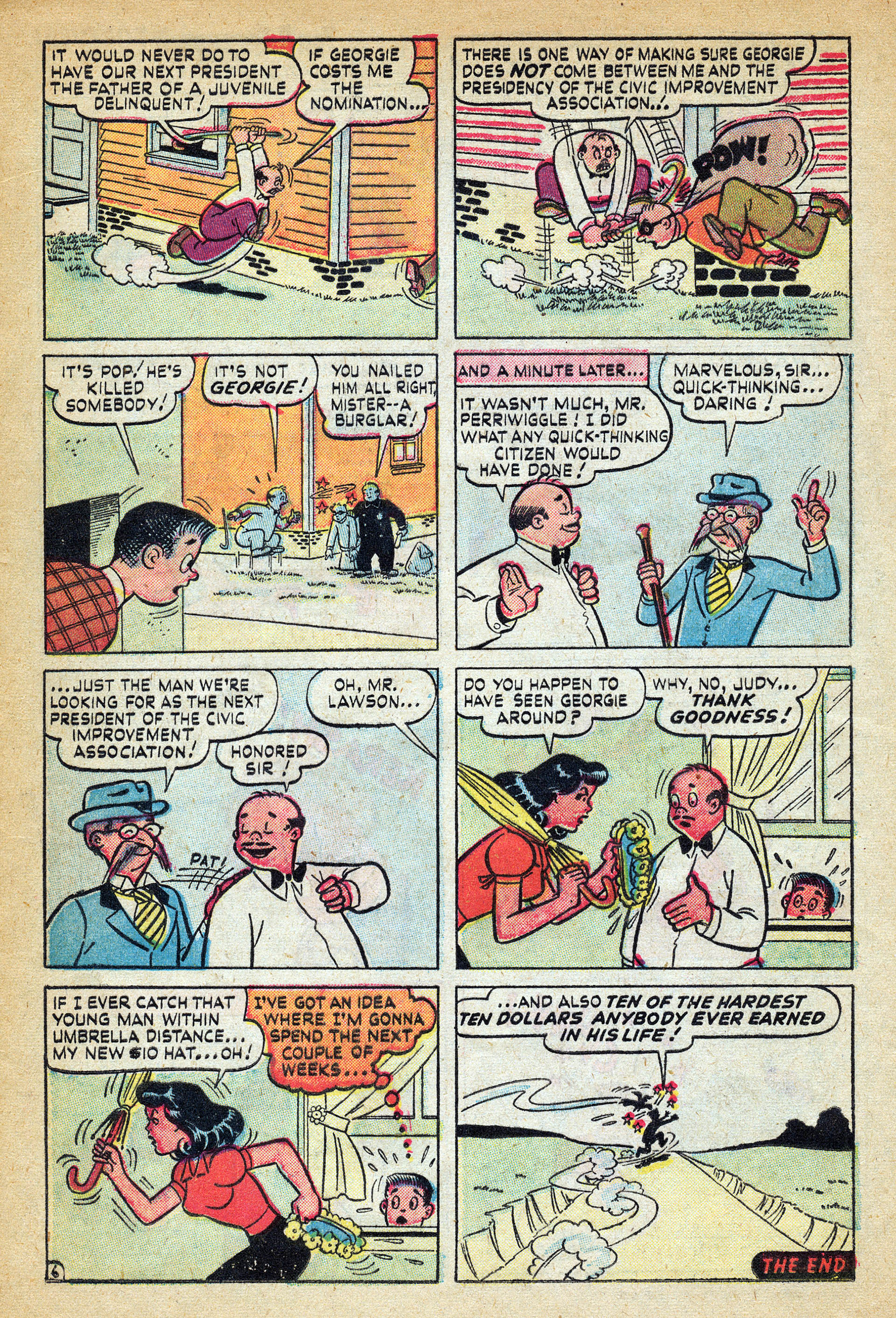 Read online Georgie Comics (1949) comic -  Issue #27 - 16