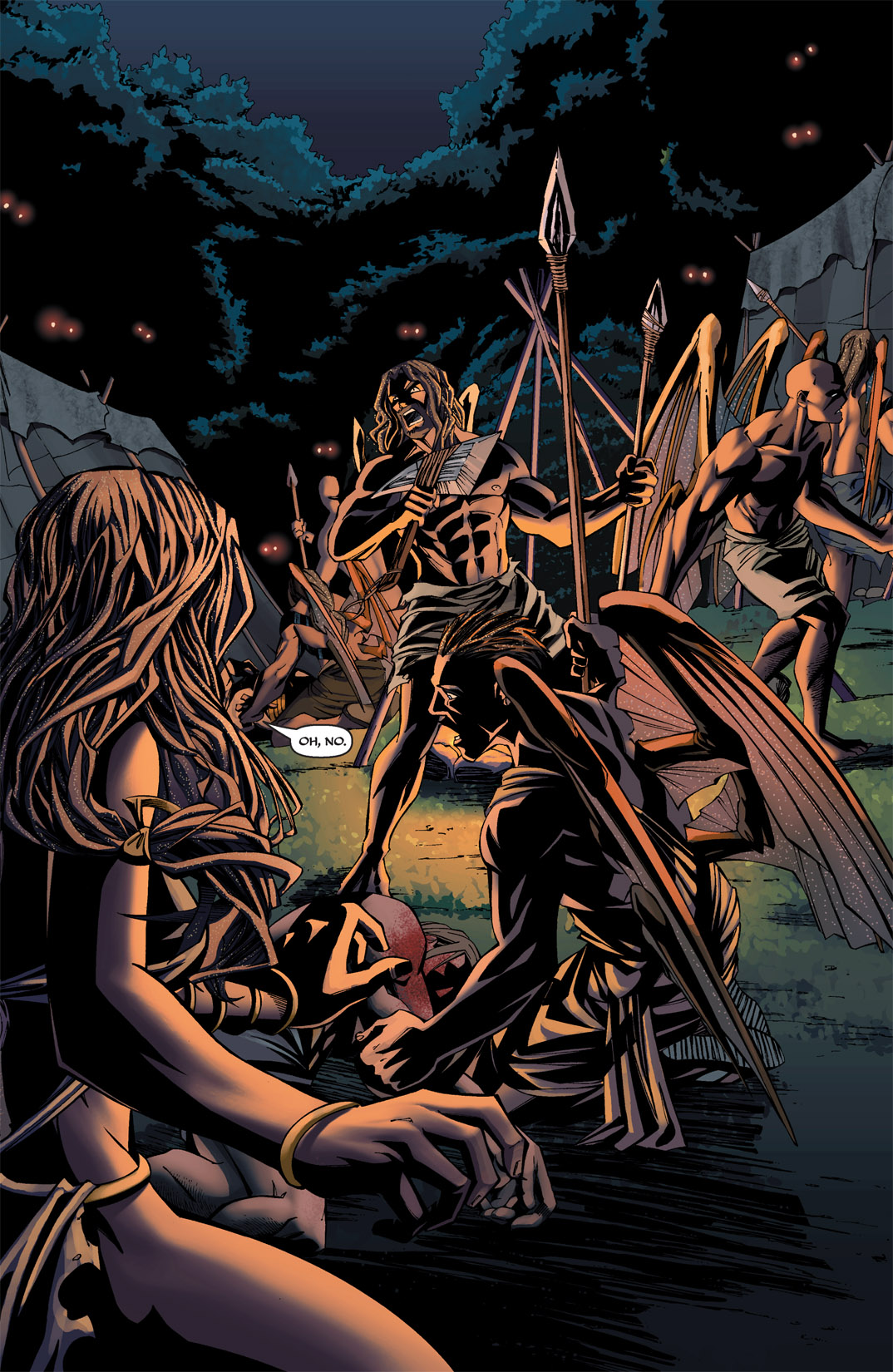 Read online Michael Turner's Soulfire: Chaos Reign comic -  Issue #0 - 11