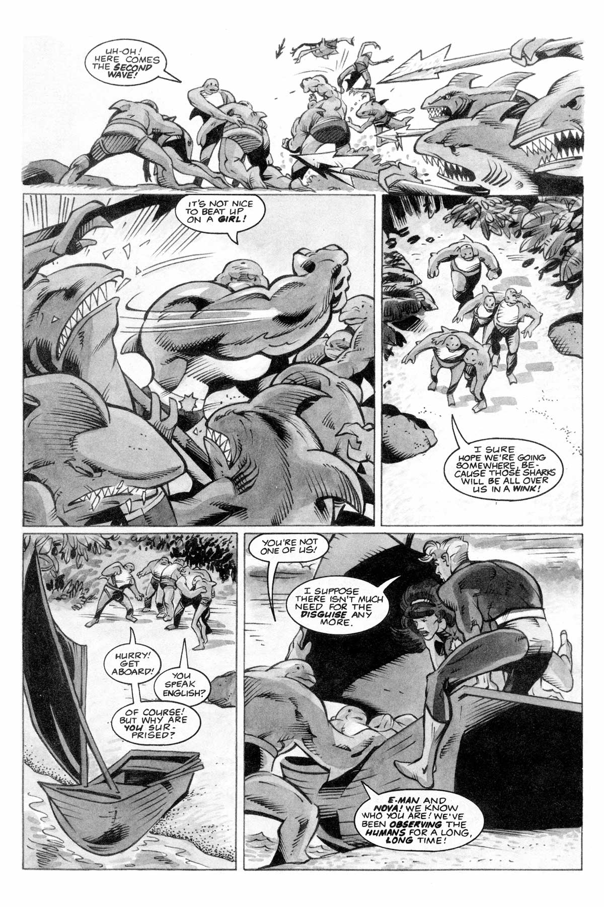 Read online E-Man Returns comic -  Issue # Full - 12