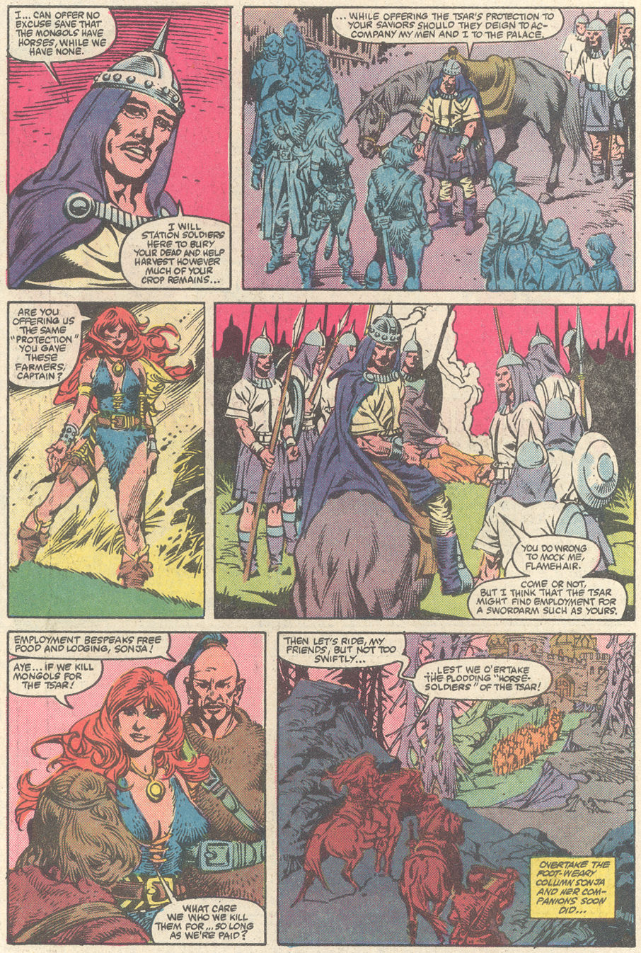 Read online Red Sonja (3rd Series) comic -  Issue #7 - 7