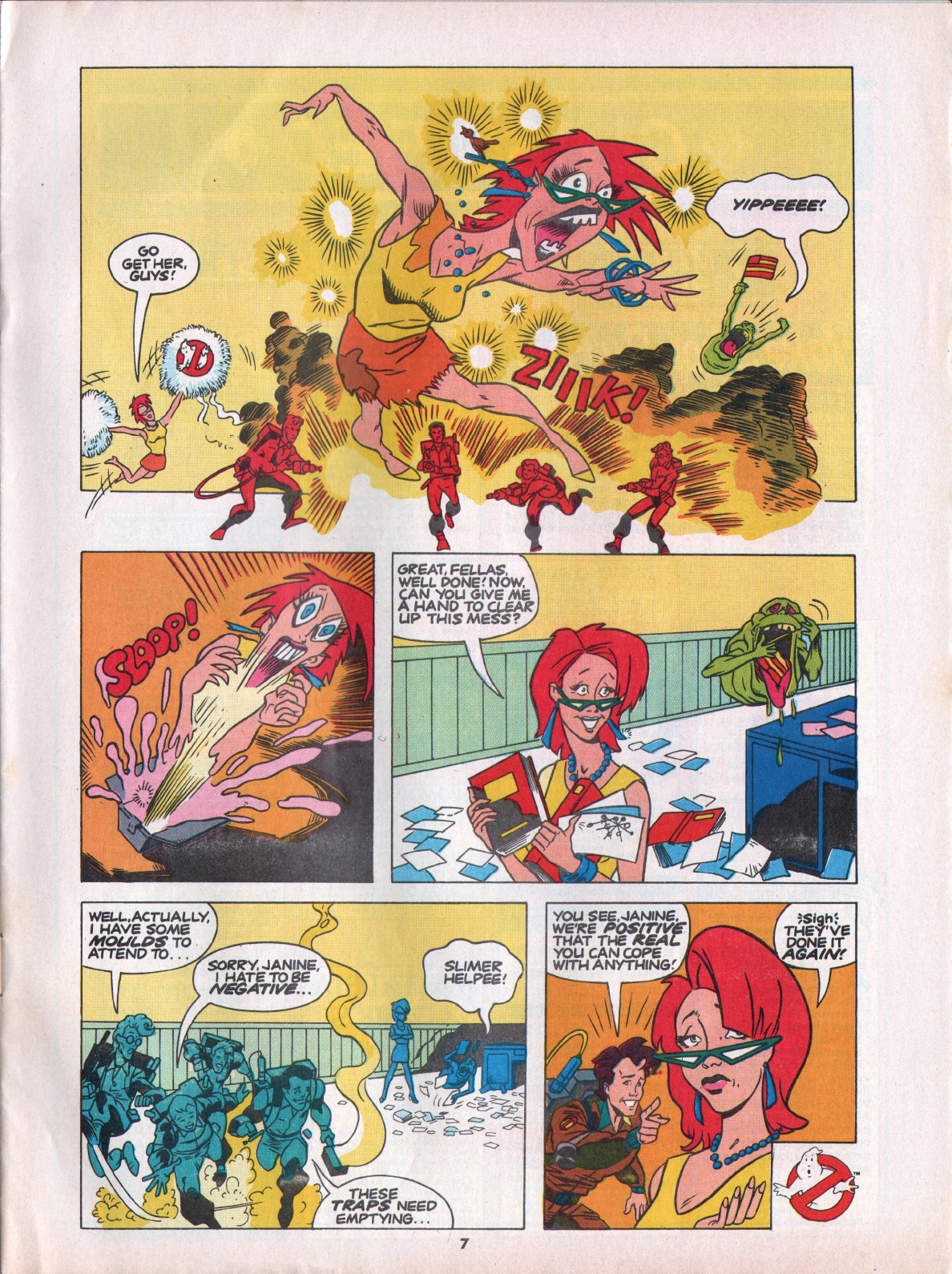 Read online The Real Ghostbusters comic -  Issue #91 - 7