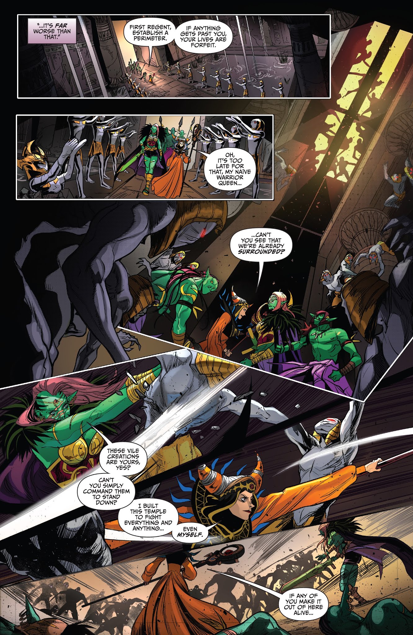 Read online Saban's Go Go Power Rangers comic -  Issue #15 - 12