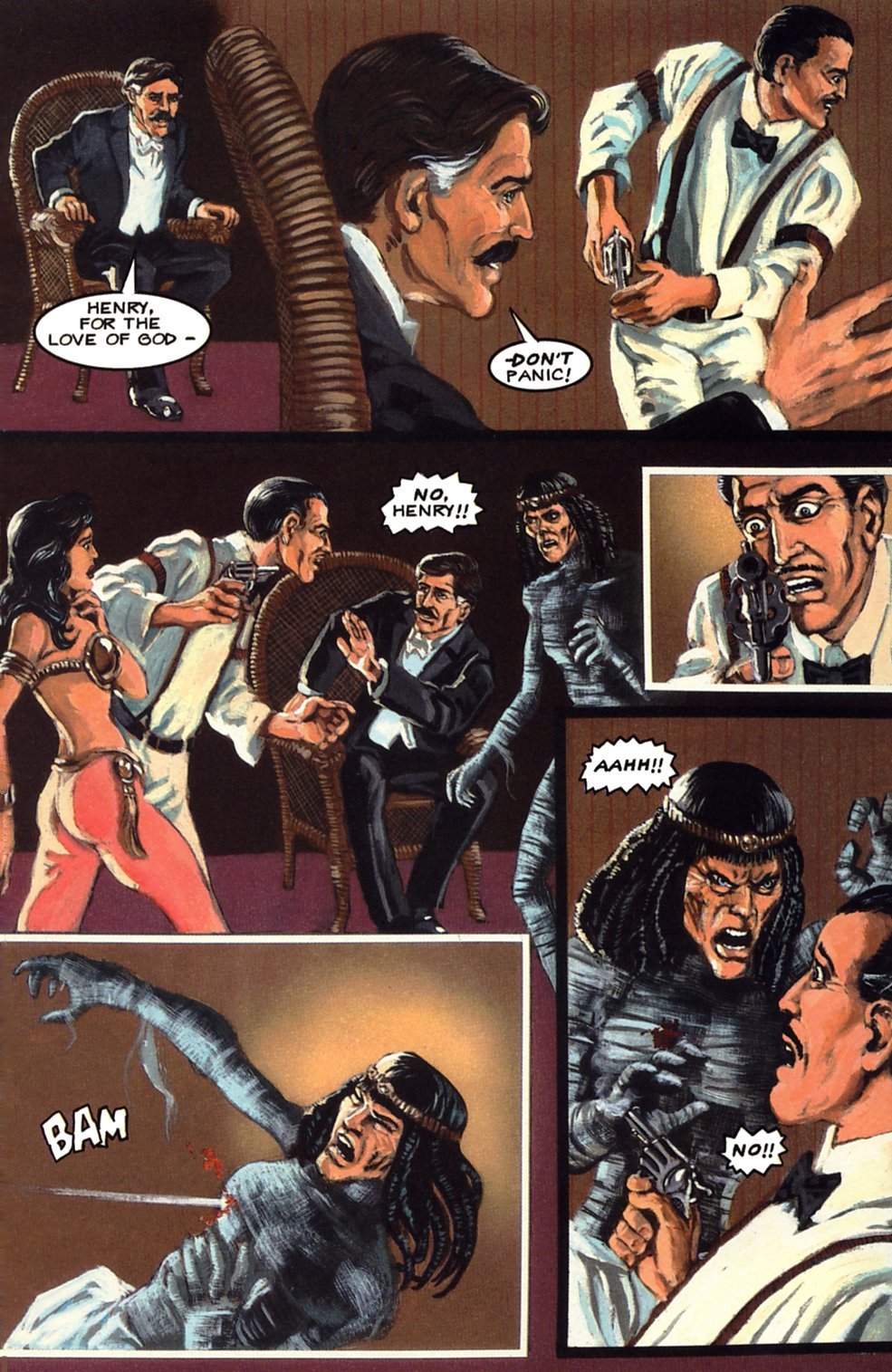 Read online Anne Rice's The Mummy or Ramses the Damned comic -  Issue #6 - 20