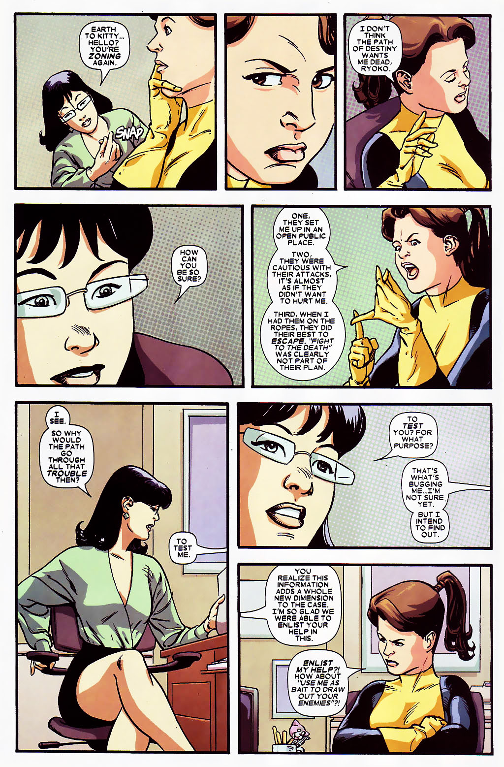 Read online X-Men: Kitty Pryde - Shadow & Flame comic -  Issue #2 - 21