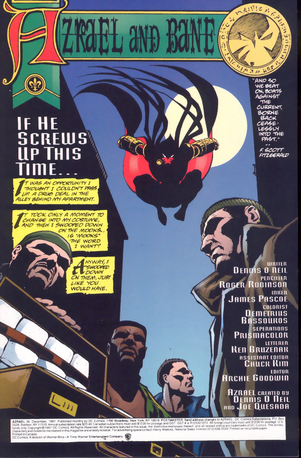 Read online Azrael (1995) comic -  Issue #36 - 2