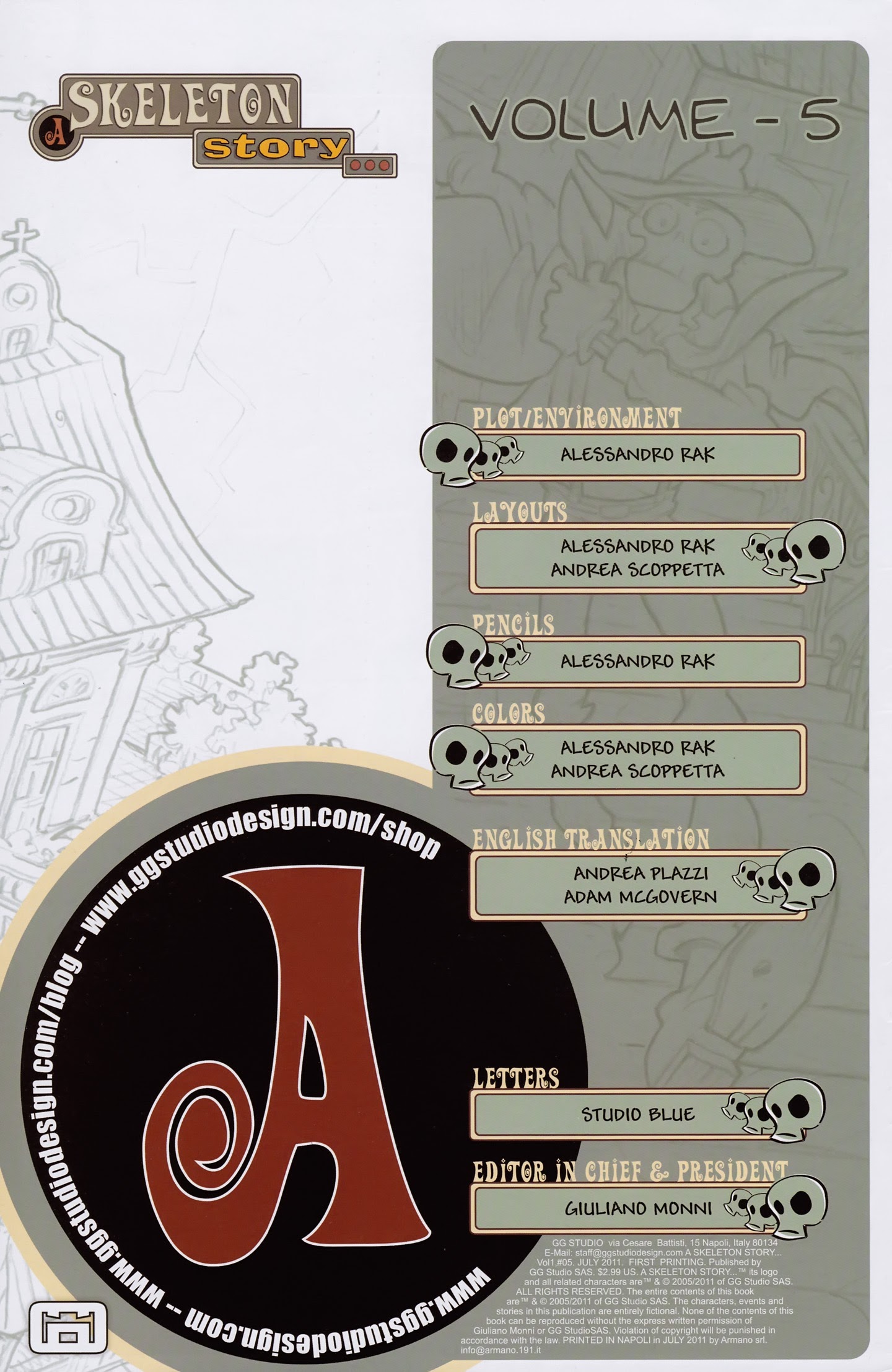 Read online A Skeleton Story comic -  Issue #5 - 2