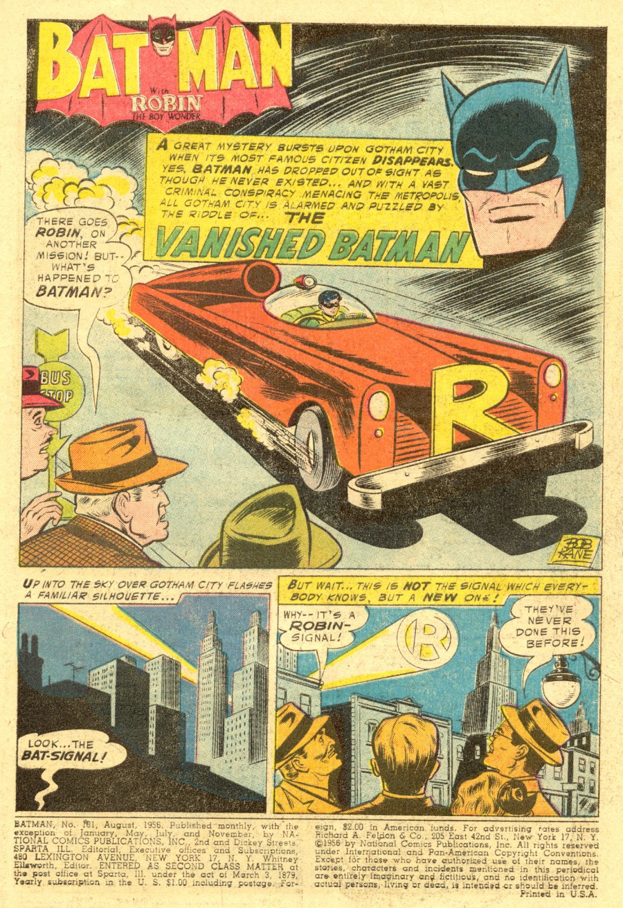 Batman (1940) issue 101 - Page 3
