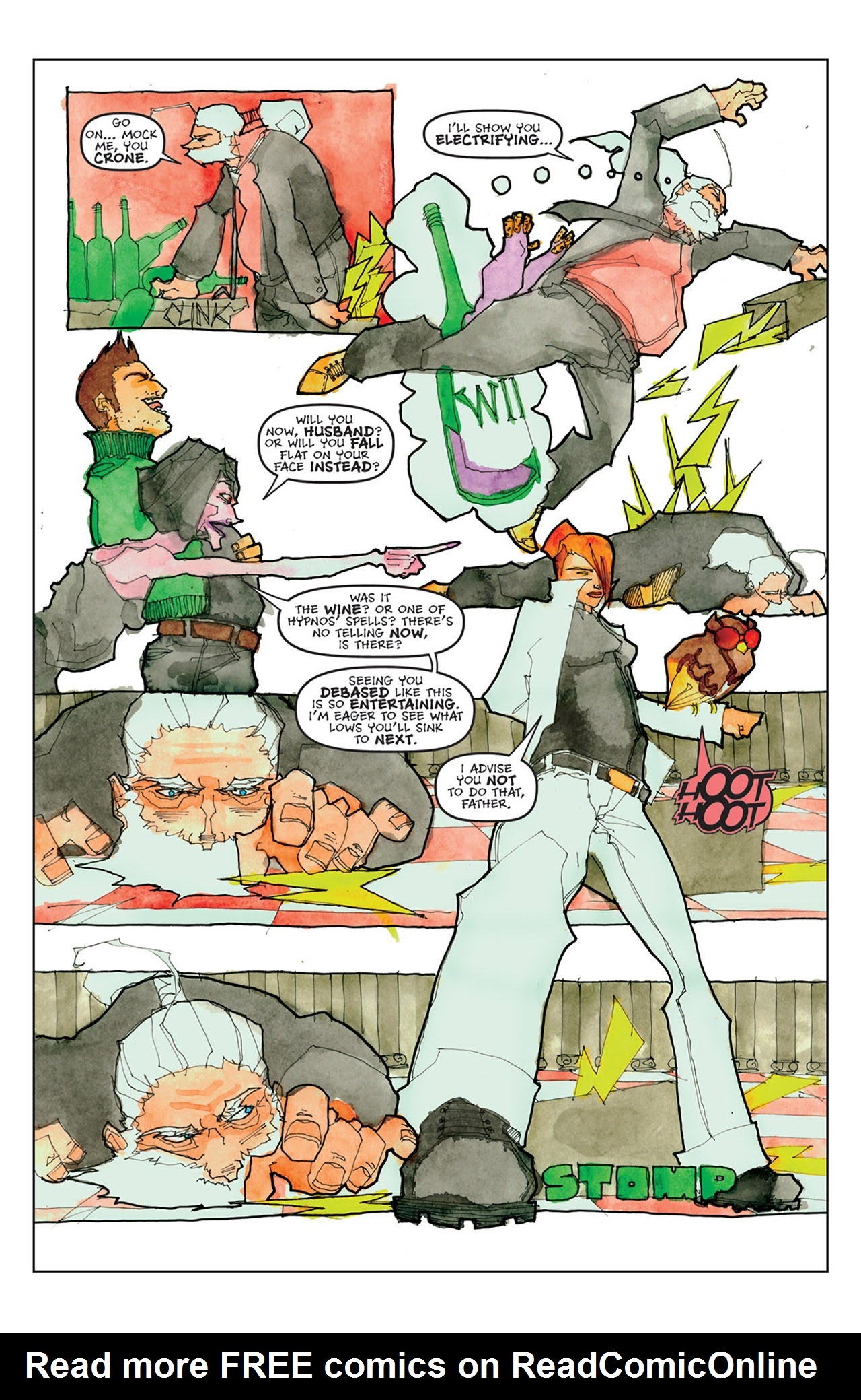 Read online Hybrid Bastards! comic -  Issue #2 - 9