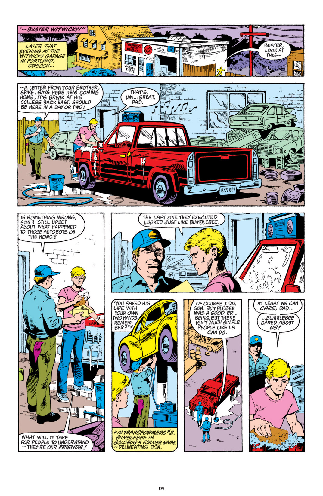 Read online The Transformers Classics comic -  Issue # TPB 3 - 275