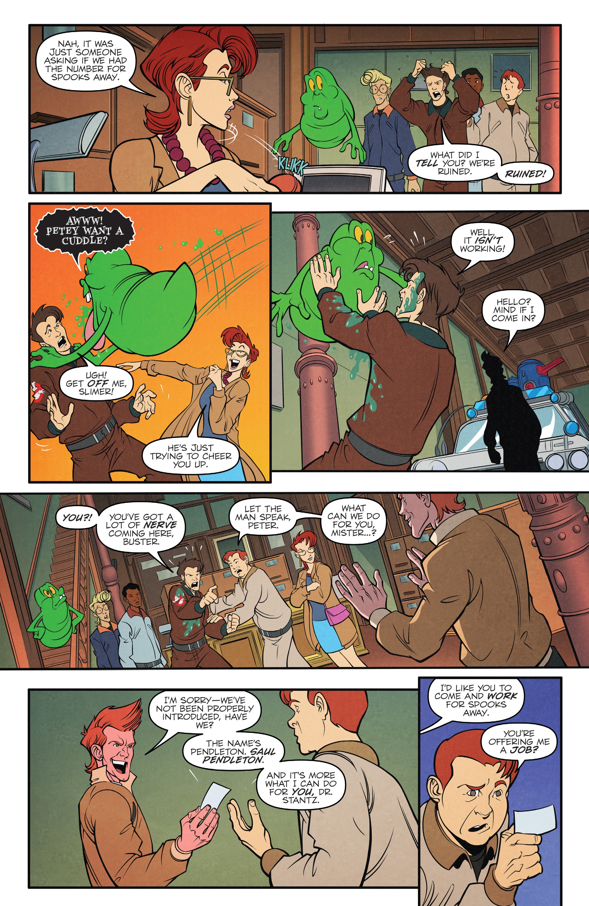 Read online Ghostbusters 35th Anniversary: The Real Ghostbusters comic -  Issue # Full - 12