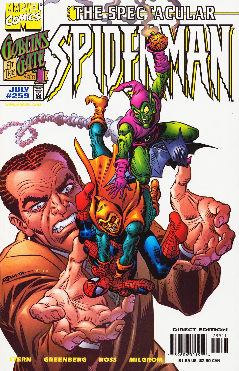 Read online The Spectacular Spider-Man (1976) comic -  Issue #259 - 1