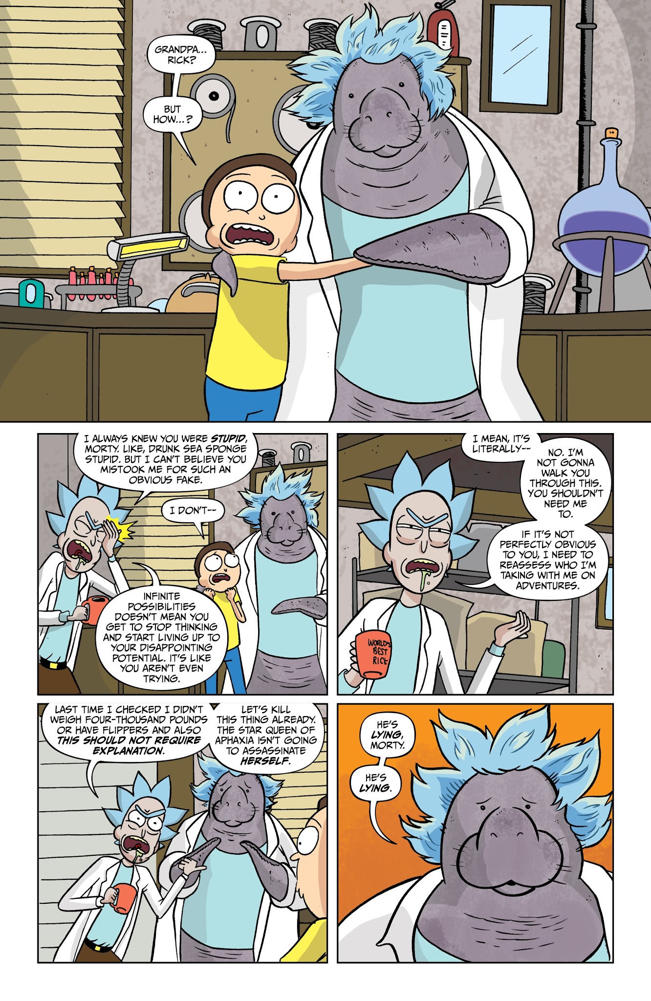 Read online Rick and Morty comic -  Issue #33 - 22