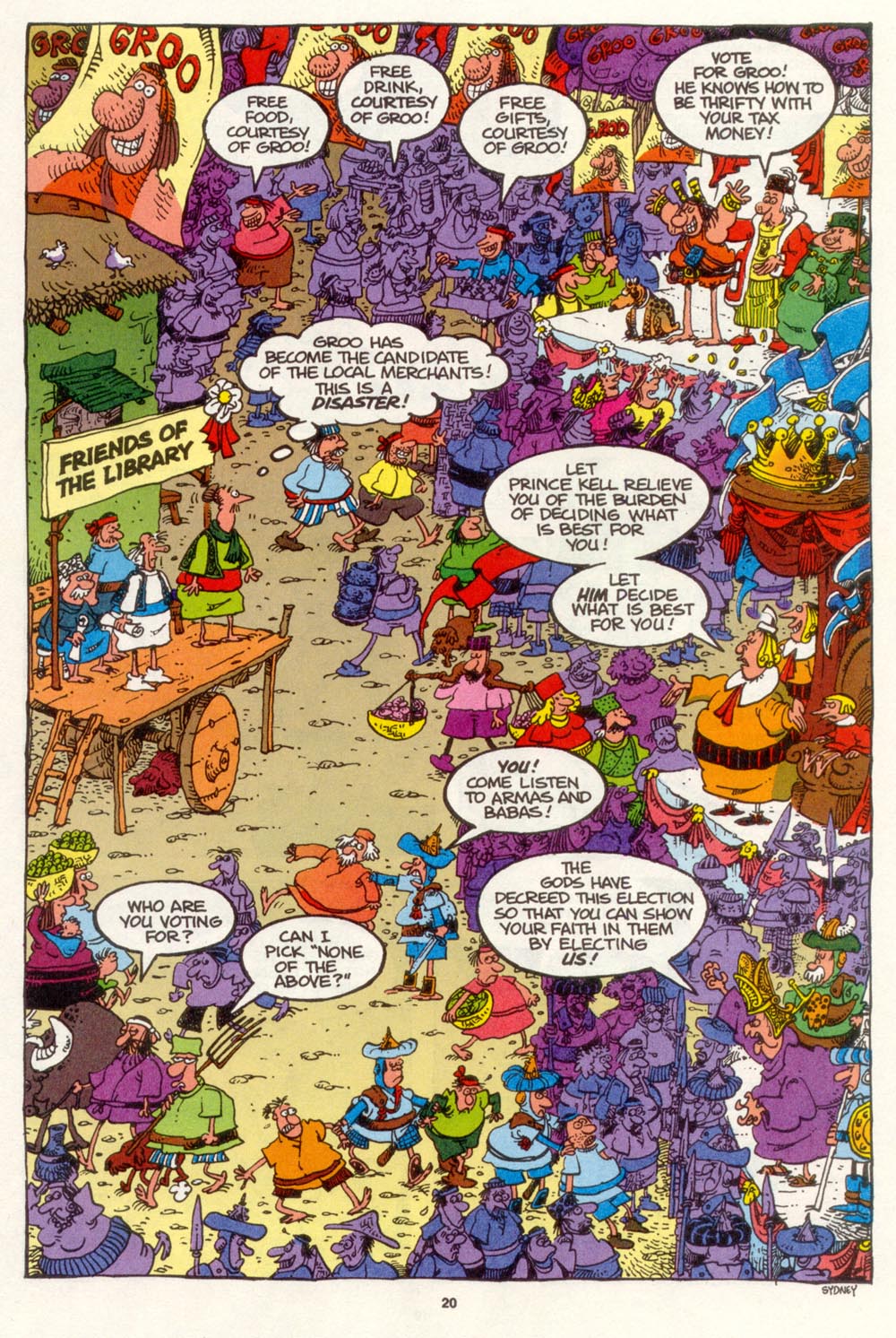 Read online Sergio Aragonés Groo the Wanderer comic -  Issue #108 - 22