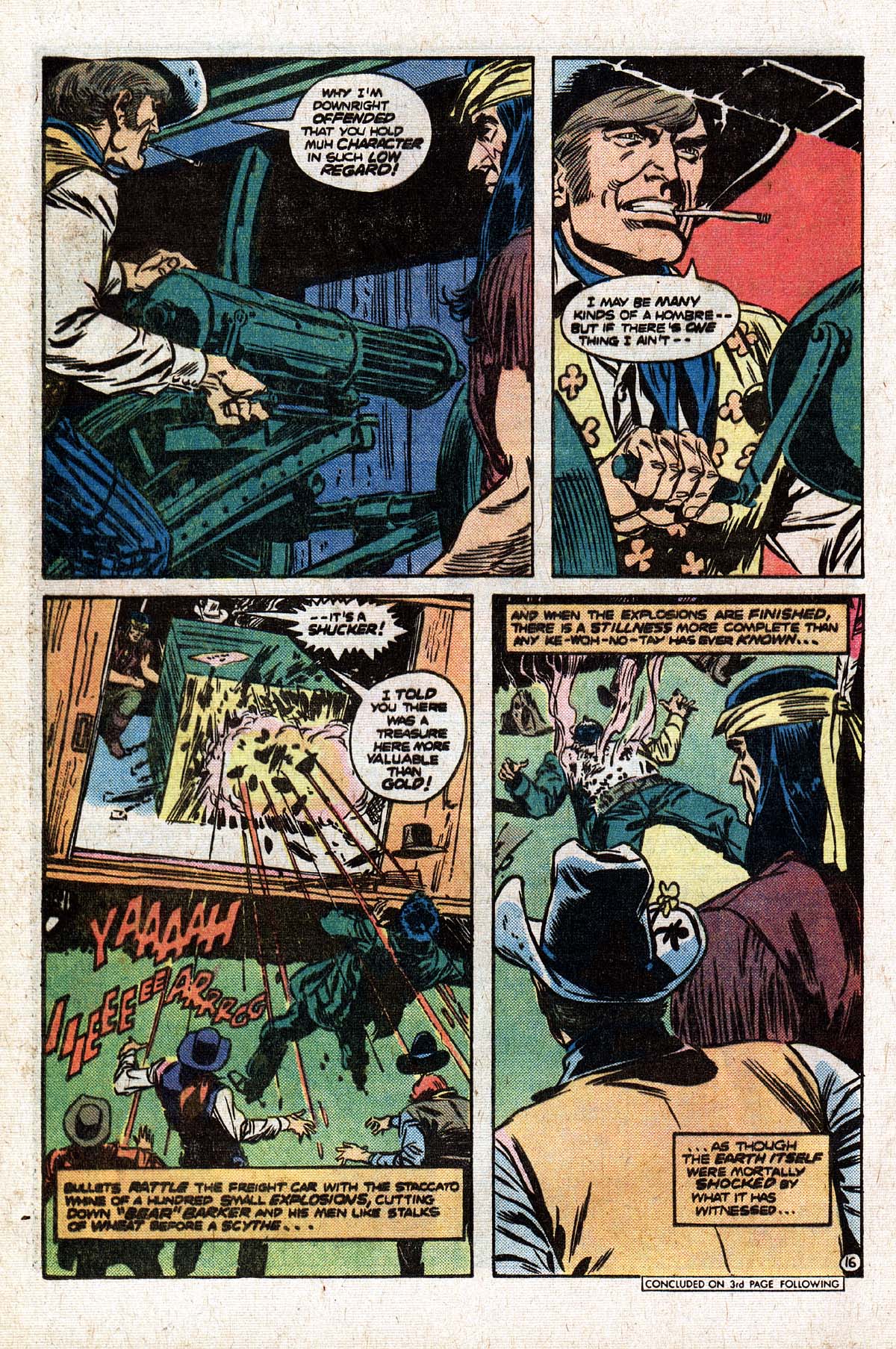 Read online Weird Western Tales (1972) comic -  Issue #45 - 28