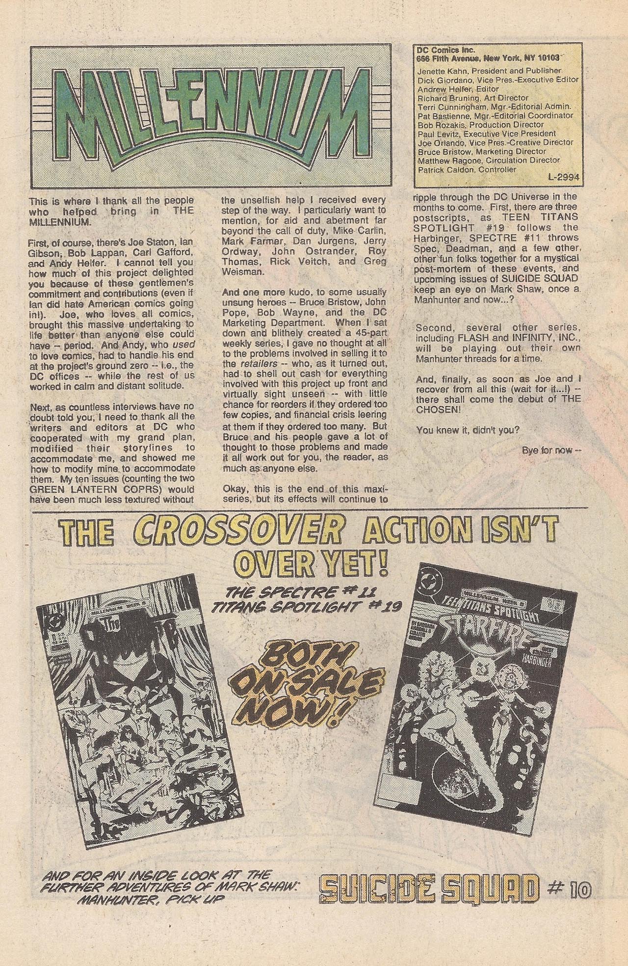 Read online Millennium comic -  Issue #8 - 33