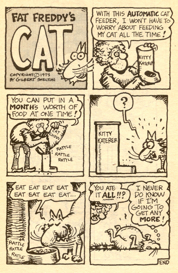 Read online Adventures of Fat Freddy's Cat comic -  Issue #1 - 29
