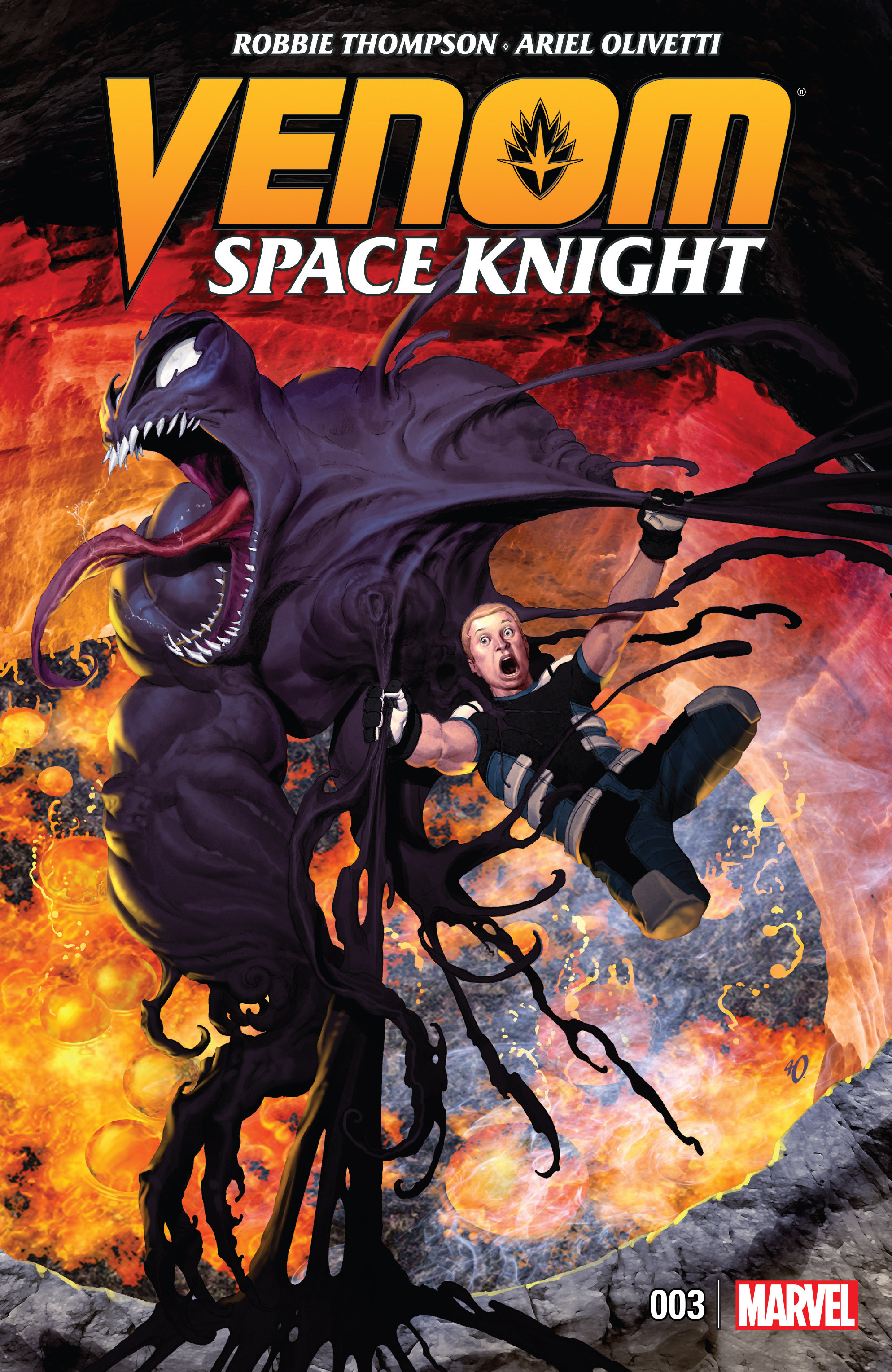 Read online Venom: Space Knight comic -  Issue #3 - 1
