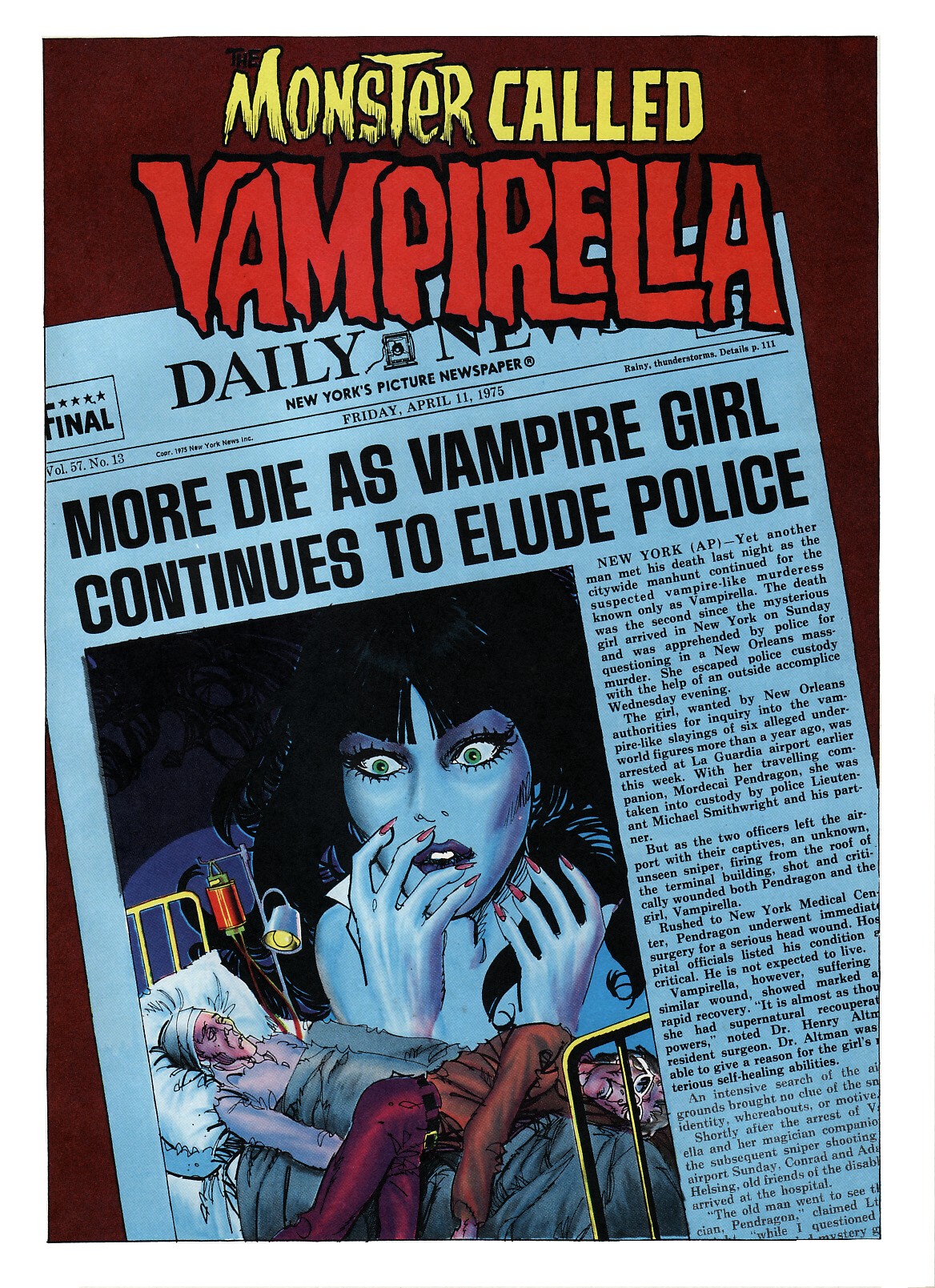 Read online Vampirella (1969) comic -  Issue #46 - 59